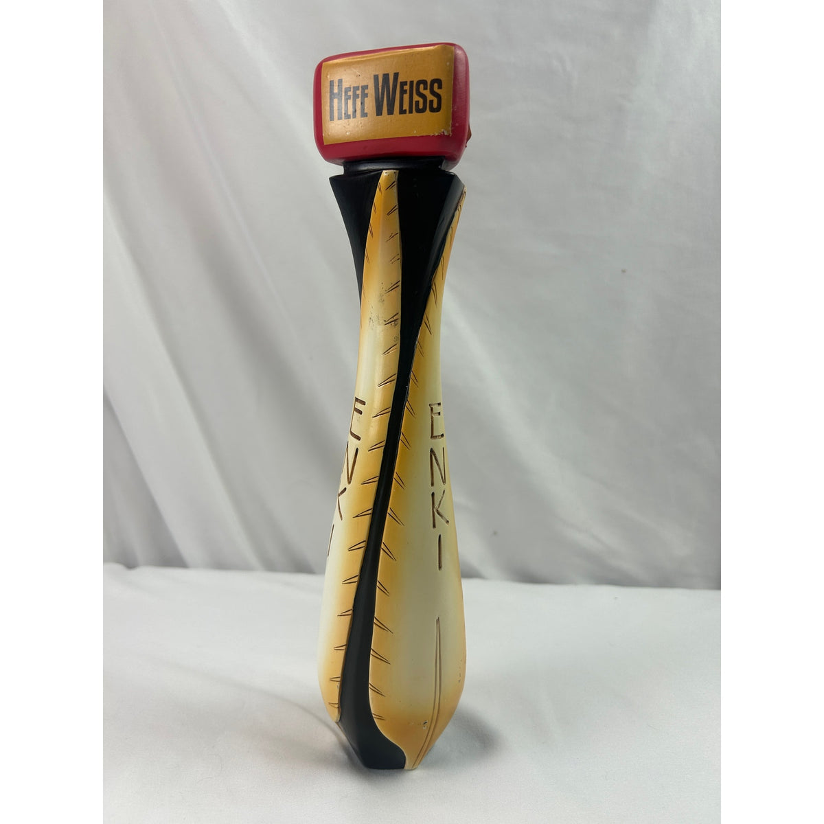 ENKI Hootenanny Hefe Weiss Beer Tap Handle Minnesota Brewing 10.5in Wheat Ale