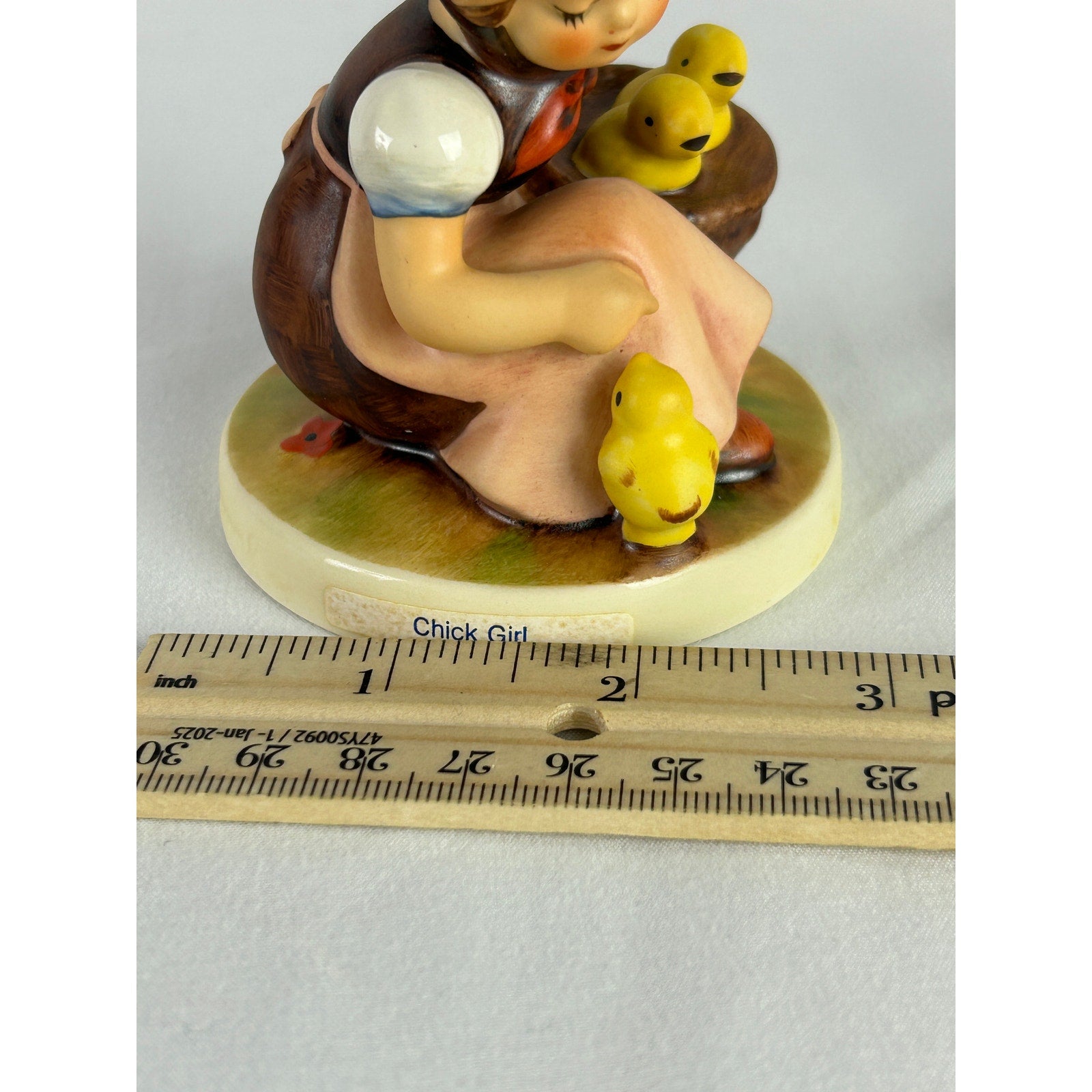 Goebel W Germany Chick Girl Figurine Girl With Chicks Vintage