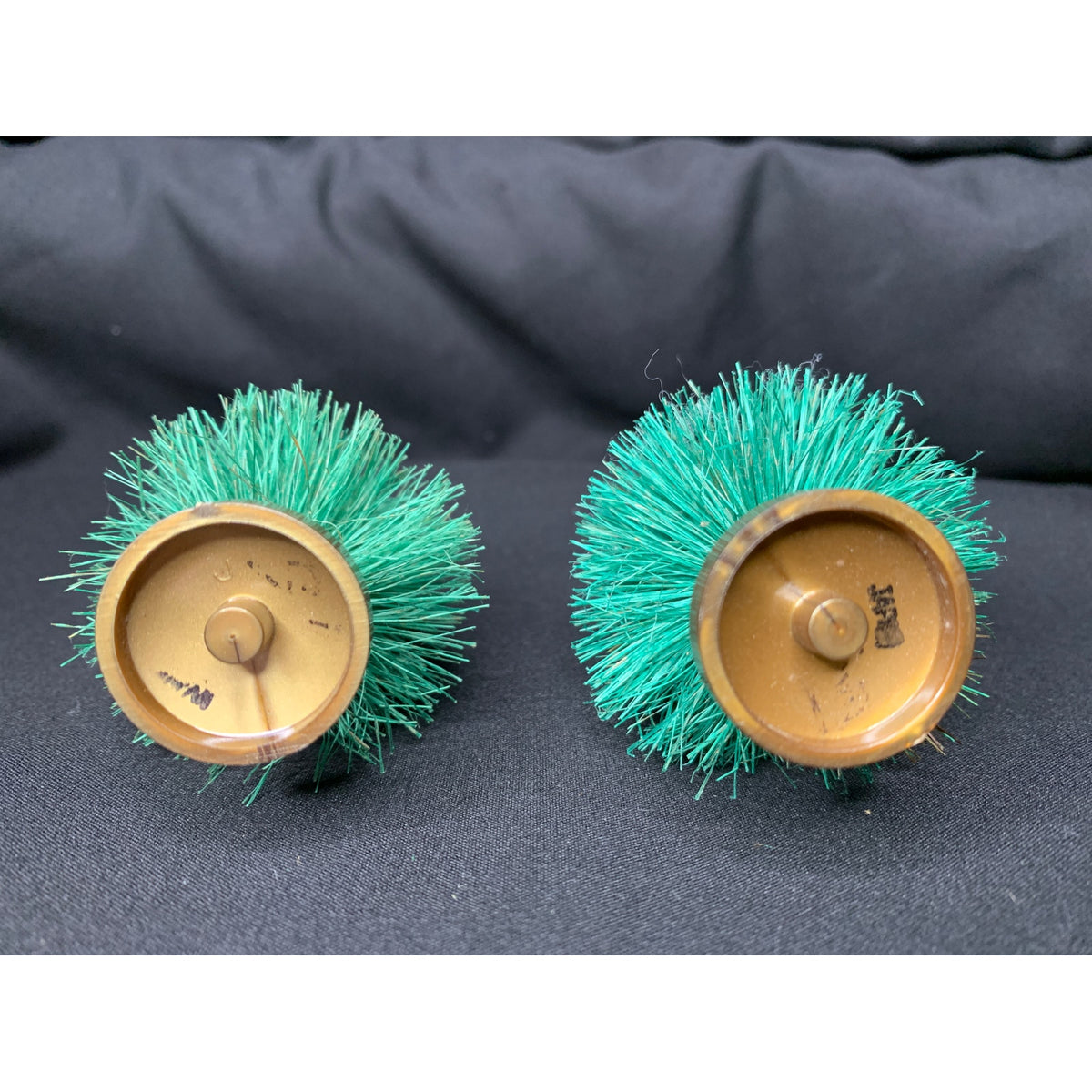 Vintage Miniature Bottle Brush Pine Trees – Set of 2