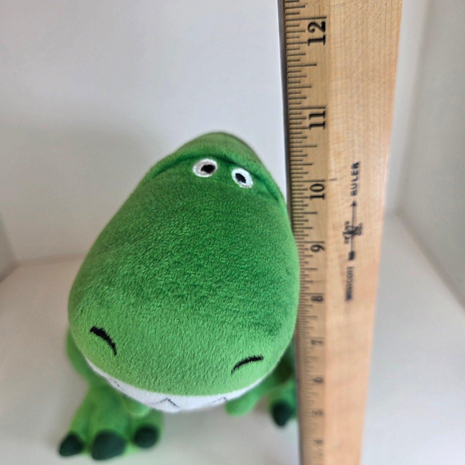 Disney Pixar Toy Story Rex Dinosaur Plush Green Stuffed Animal 16" x 10.5"