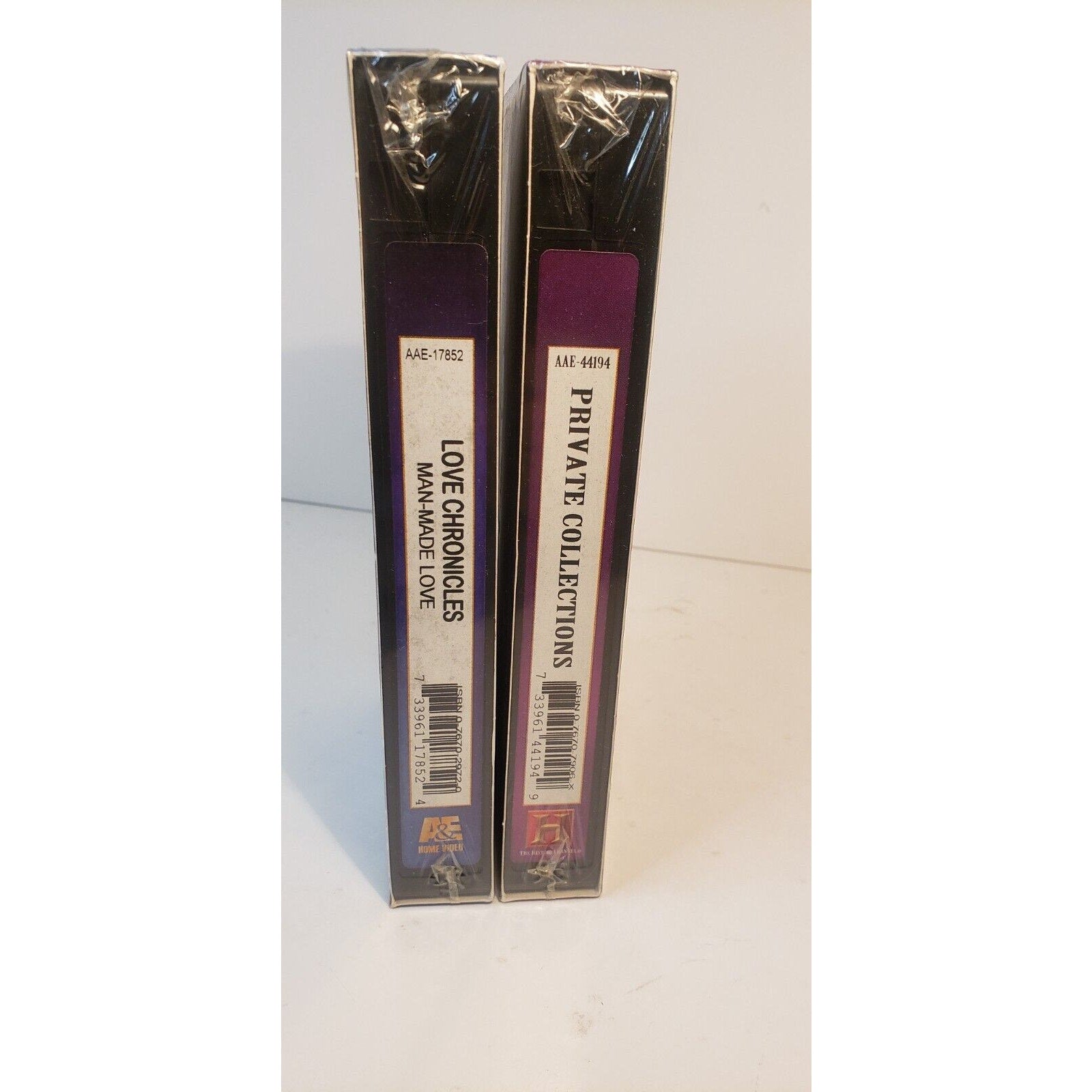 A & E + History Channel Lot of 2 VHS New Sealed