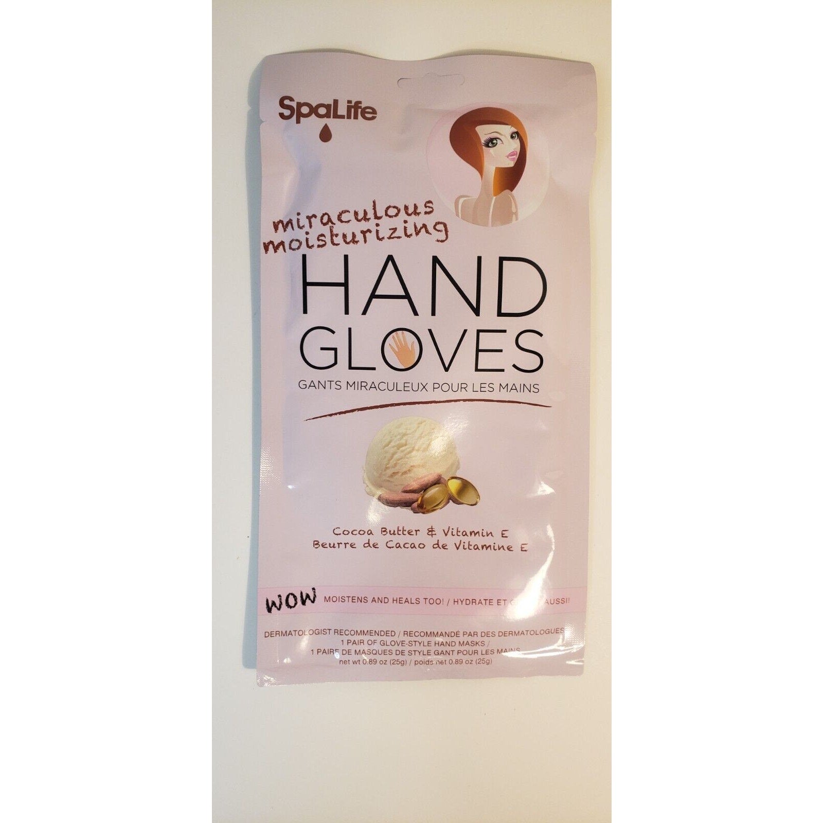 Spa Life Miraculous Moisturizing Hand Gloves Cocoa Butter & Vitamin E