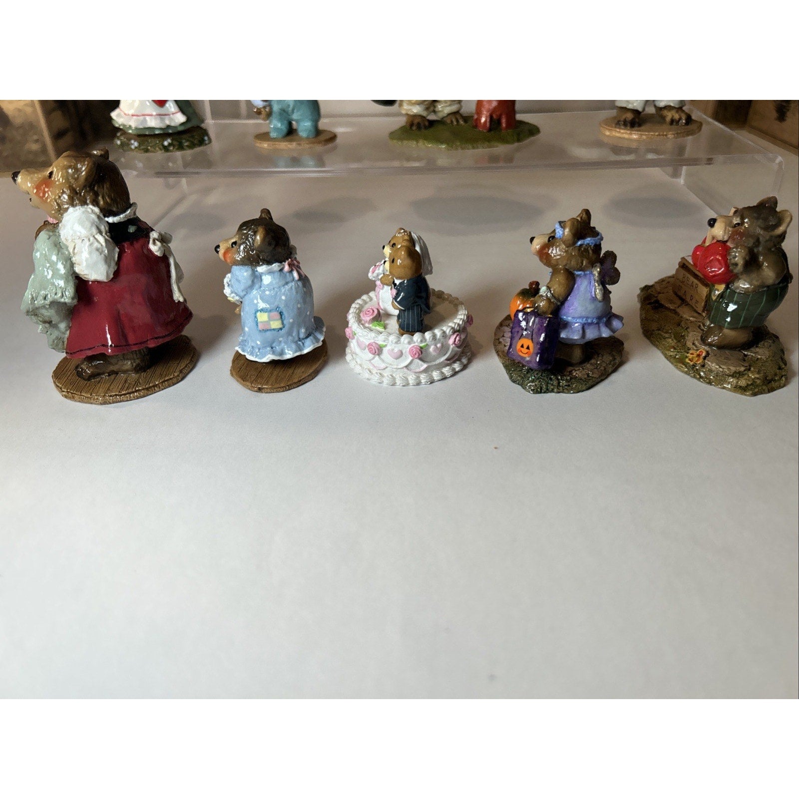 Wee Forest Folk Bear Collection BB-1–BB-16 + Wedding Bear T-09 Retired