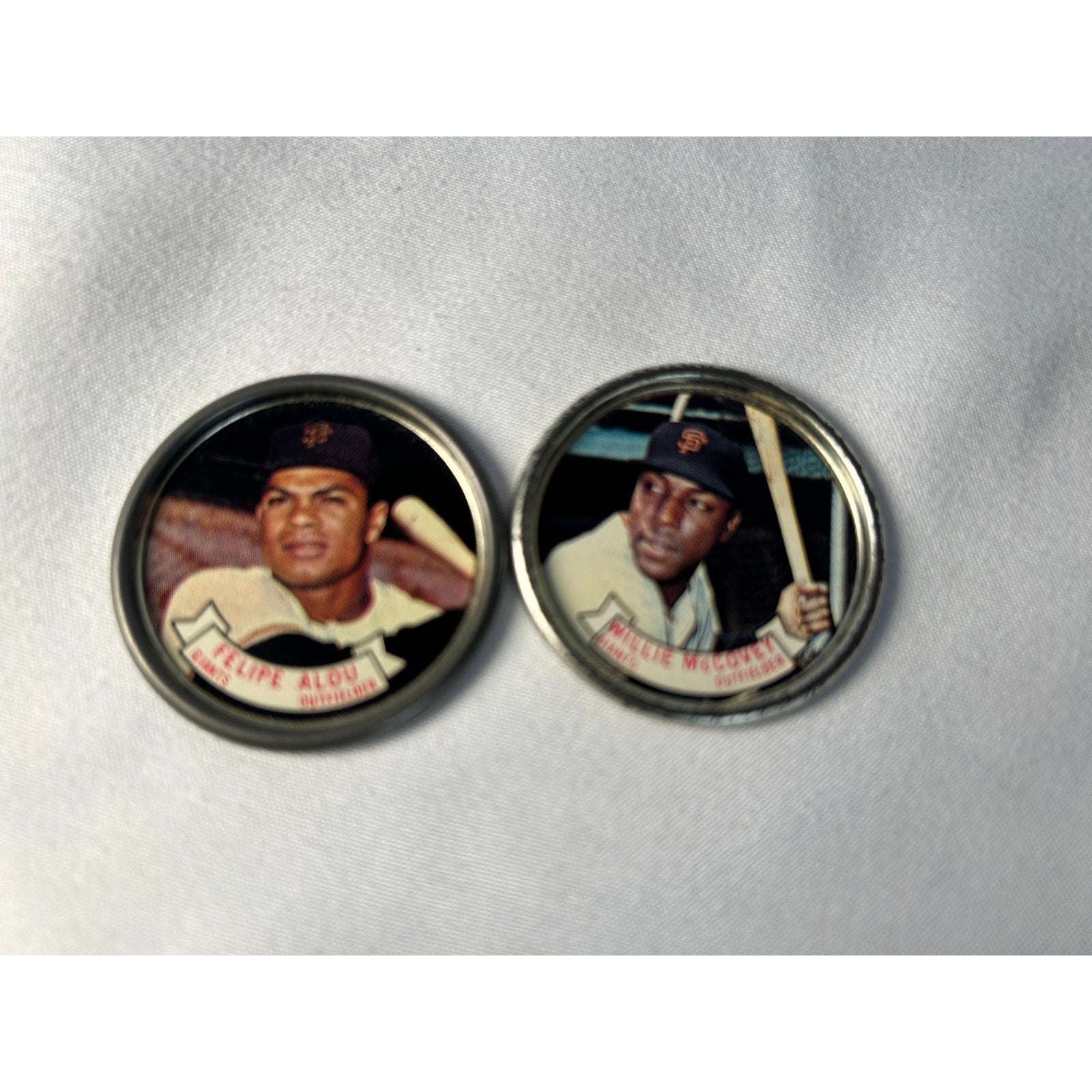1964 Topps Baseball Coin Lot Willie McCovey Felipe Alou Giants