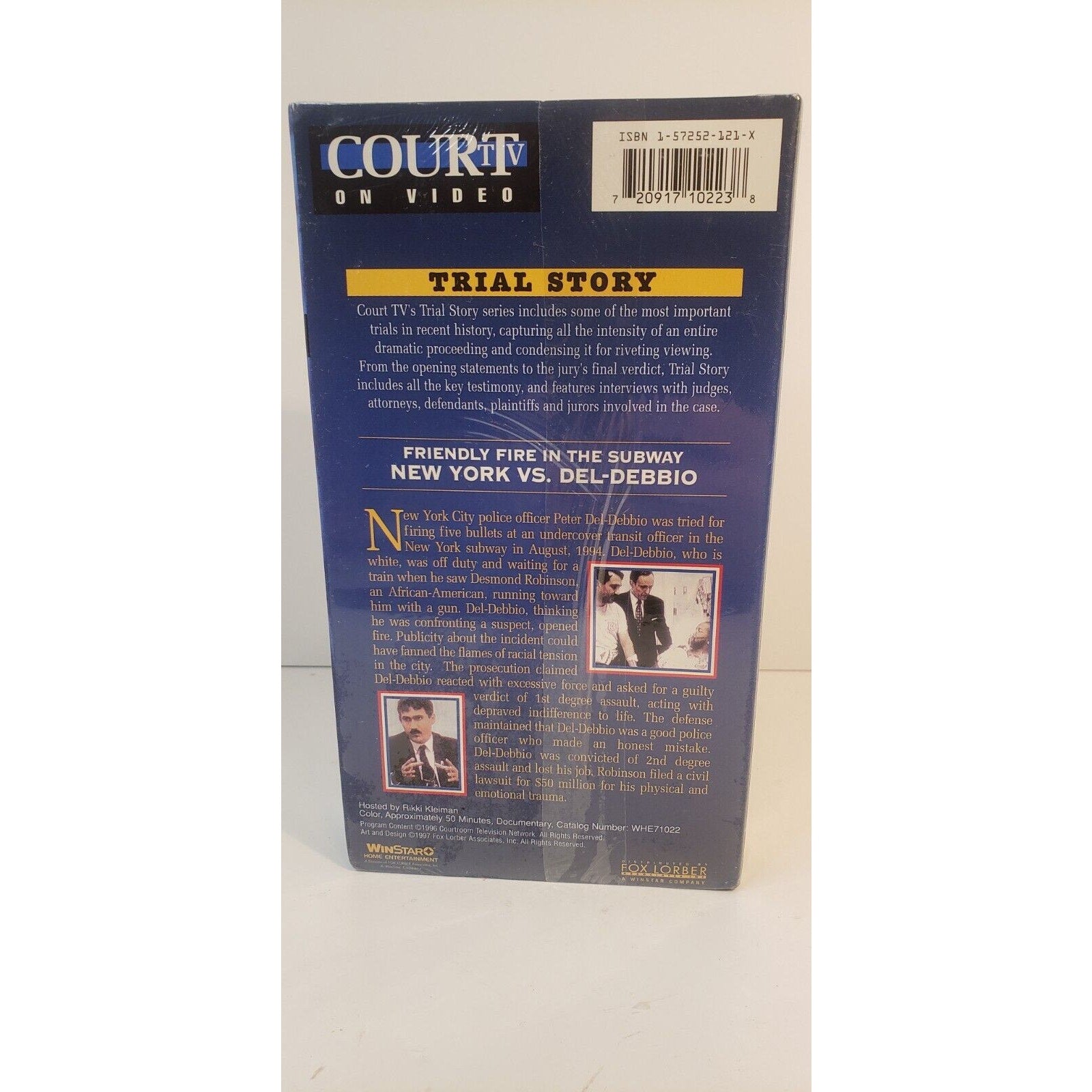 Court TV On Video: Cops on Trial VHS – New York vs. Del-Debbio New Sealed
