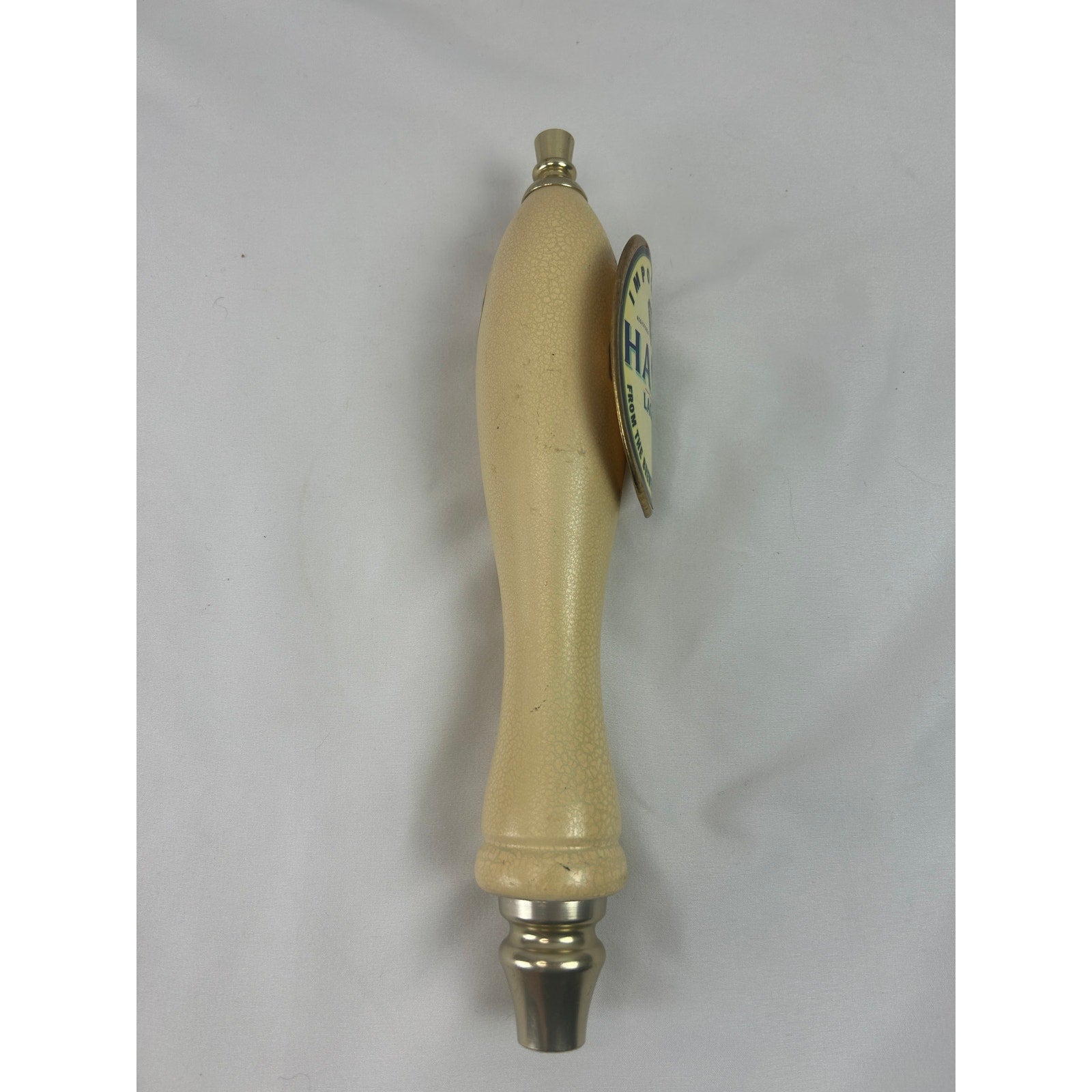 Harp Lager Beer Tap Handle Guinness Irish Pub Breweriana Draft Keg Vintage