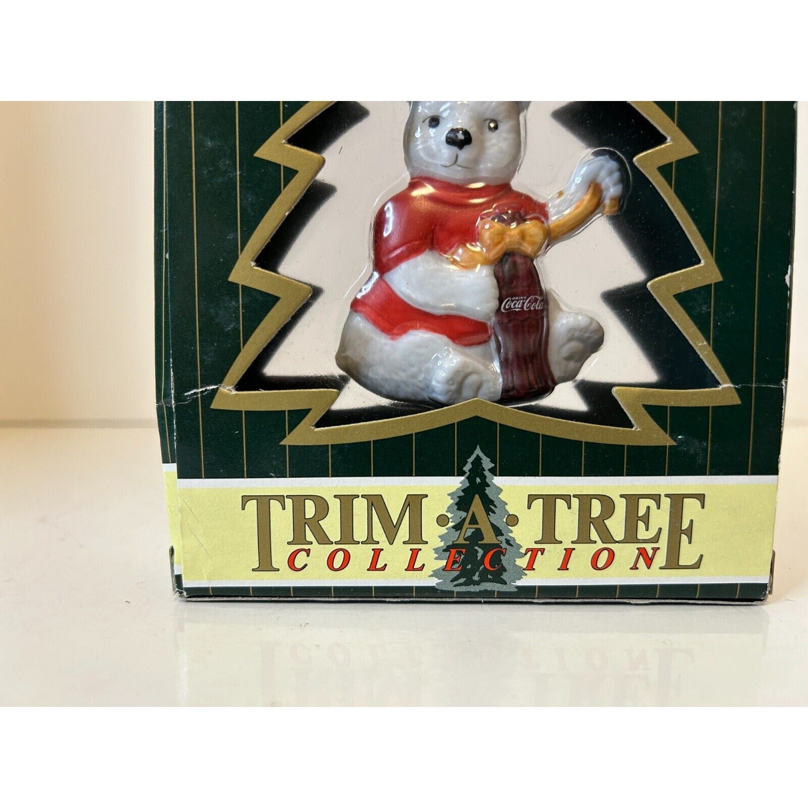 Coca-Cola Trim-A-Tree Collection Ornaments Set of 3 – Vintage 1990s x85