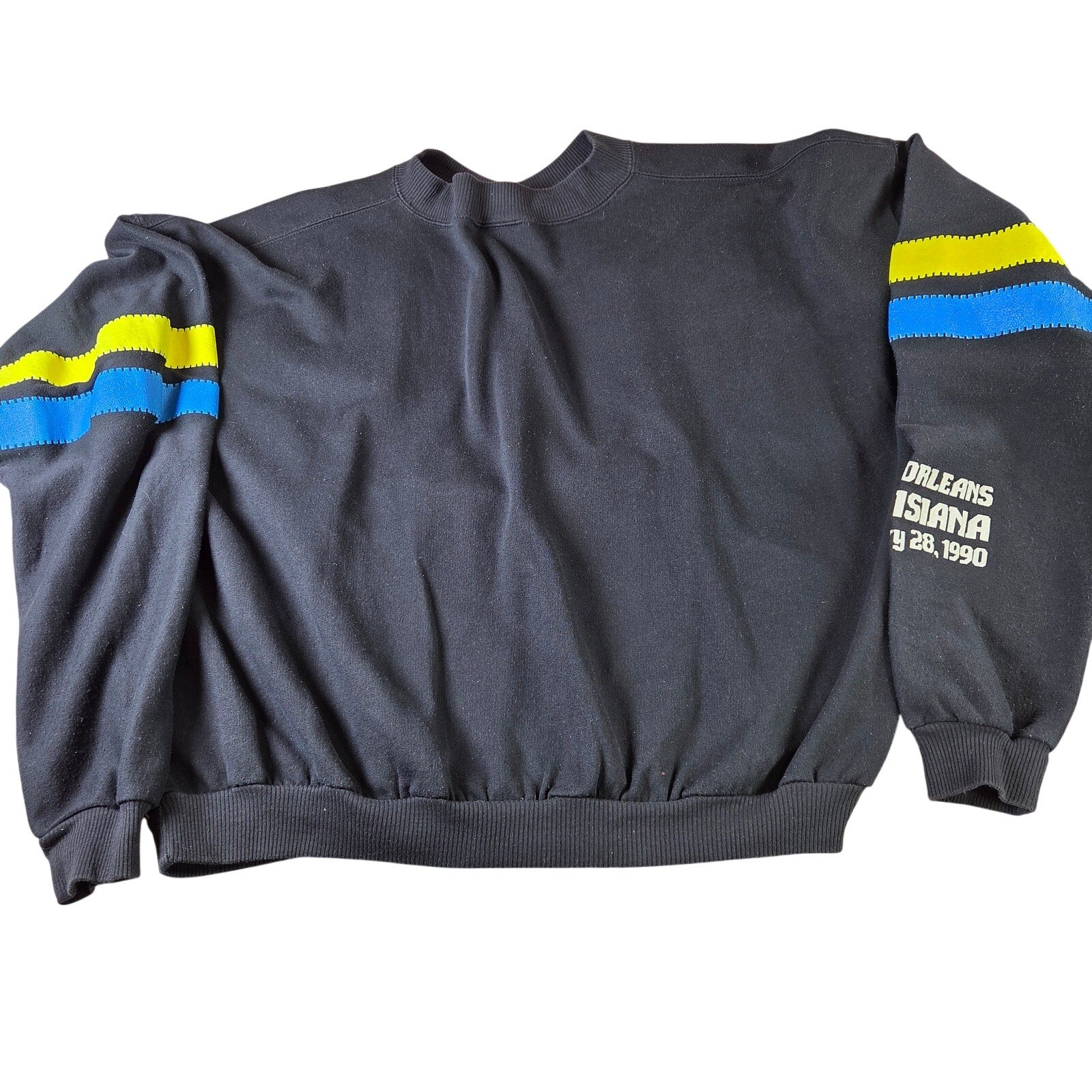 Caribe Sportswear Super Bowl XXIV 1990 NFL Vintage Crewneck Sweatshirt