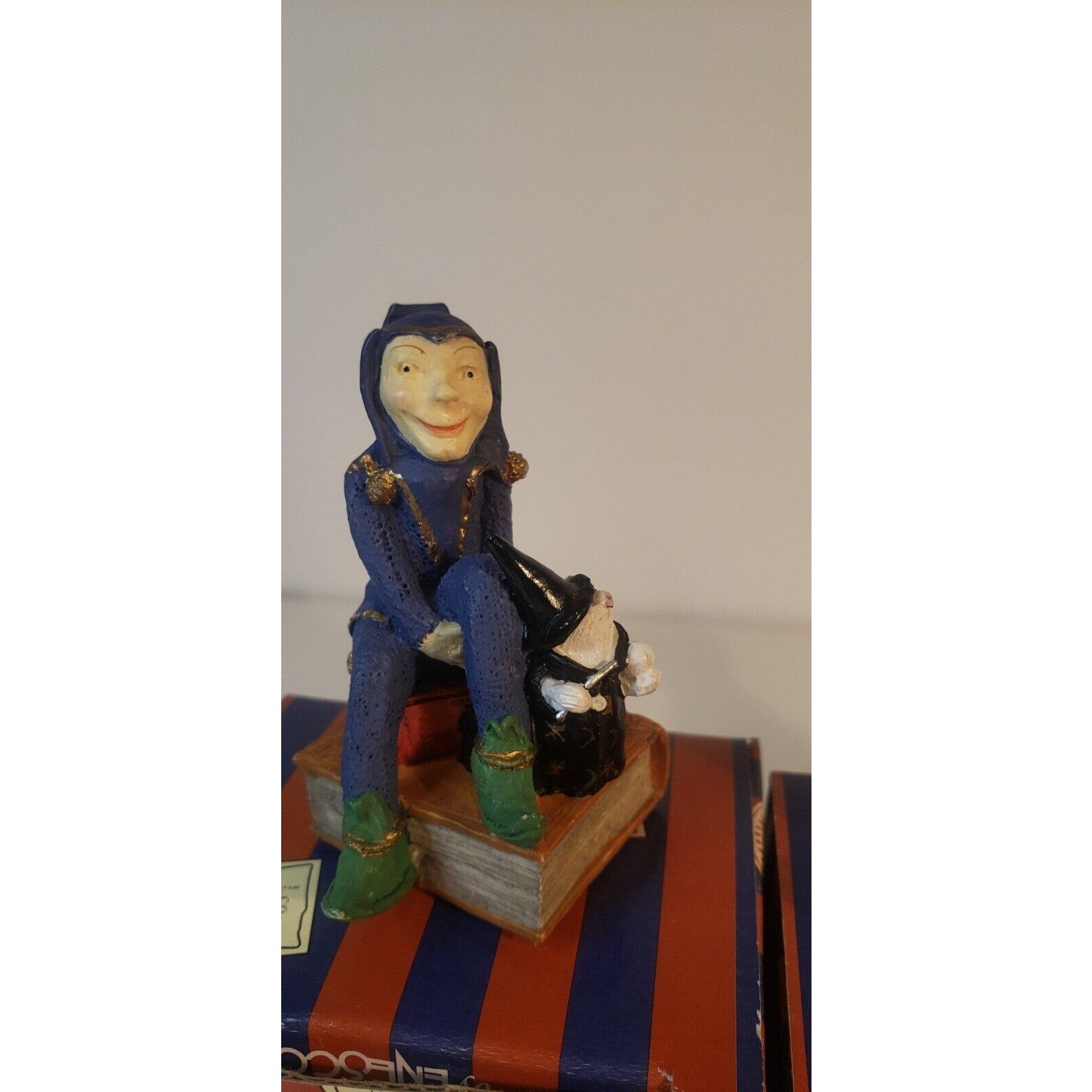 Enesco Pennywhistle Lane Lot of 3 - Stanley Bear, Jangles the Jester, Sam Monkey