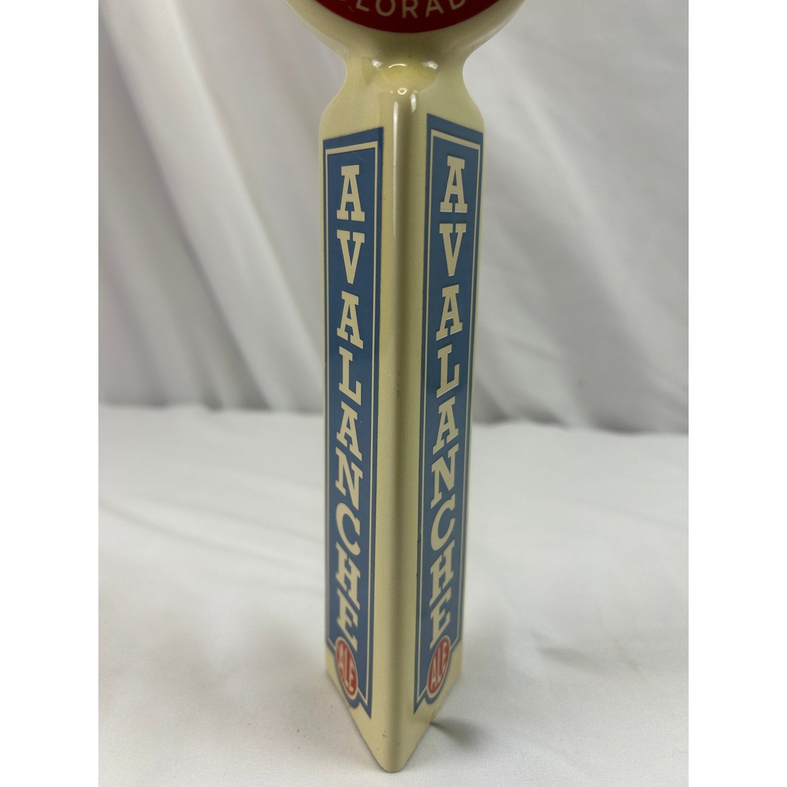 Breckenridge Brewery Avalanche Ale Beer Tap Handle Ceramic Colorado Breweriana