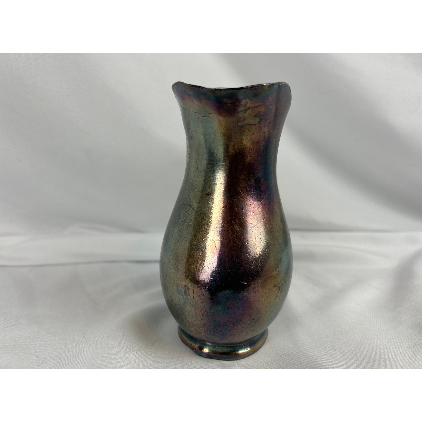 Vintage Reed Barton USN Silver Soldered Creamer Pitcher 3610 Navy
