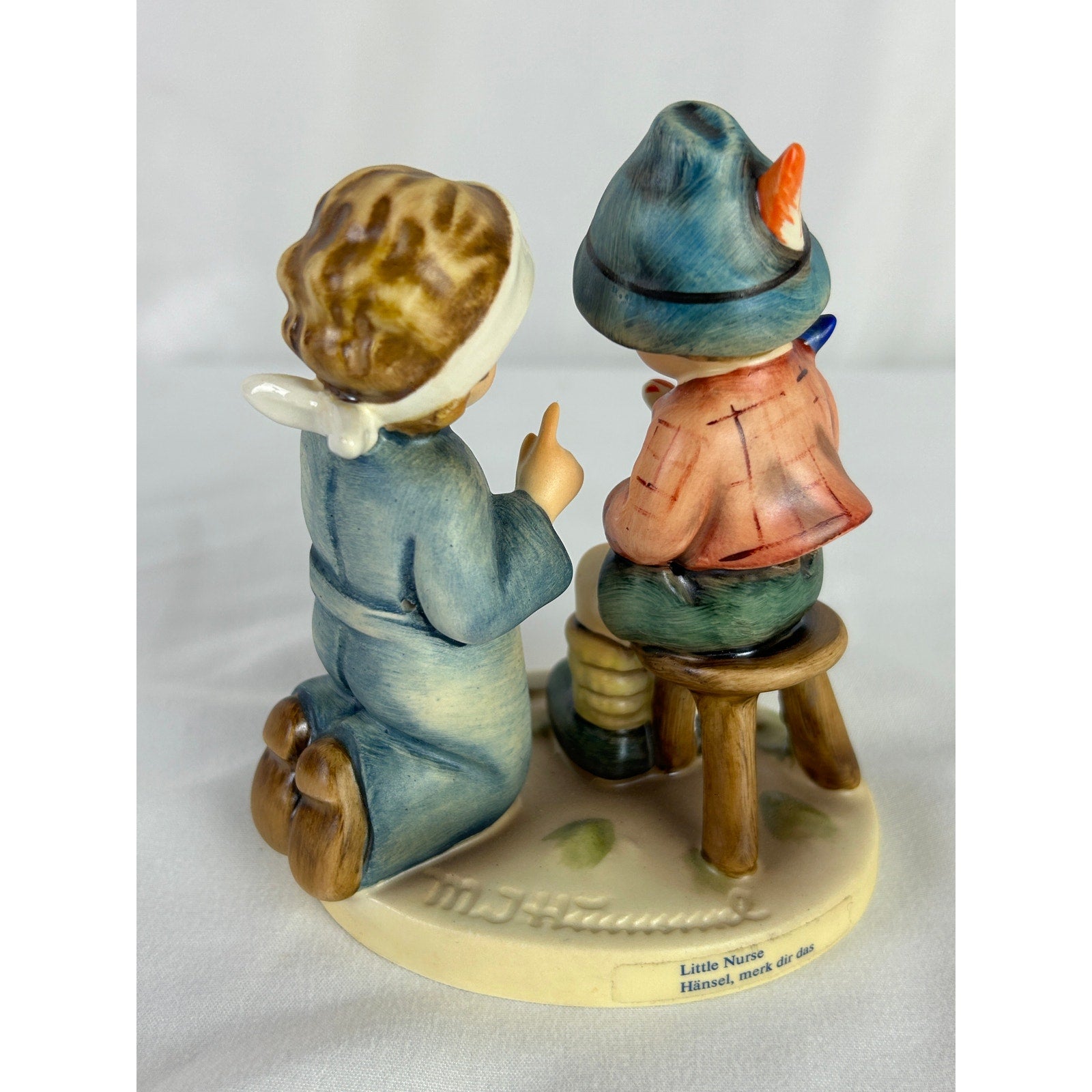 Goebel Little Nurse Hansel Merk Dir Das Figurine W Germany M I Hummel