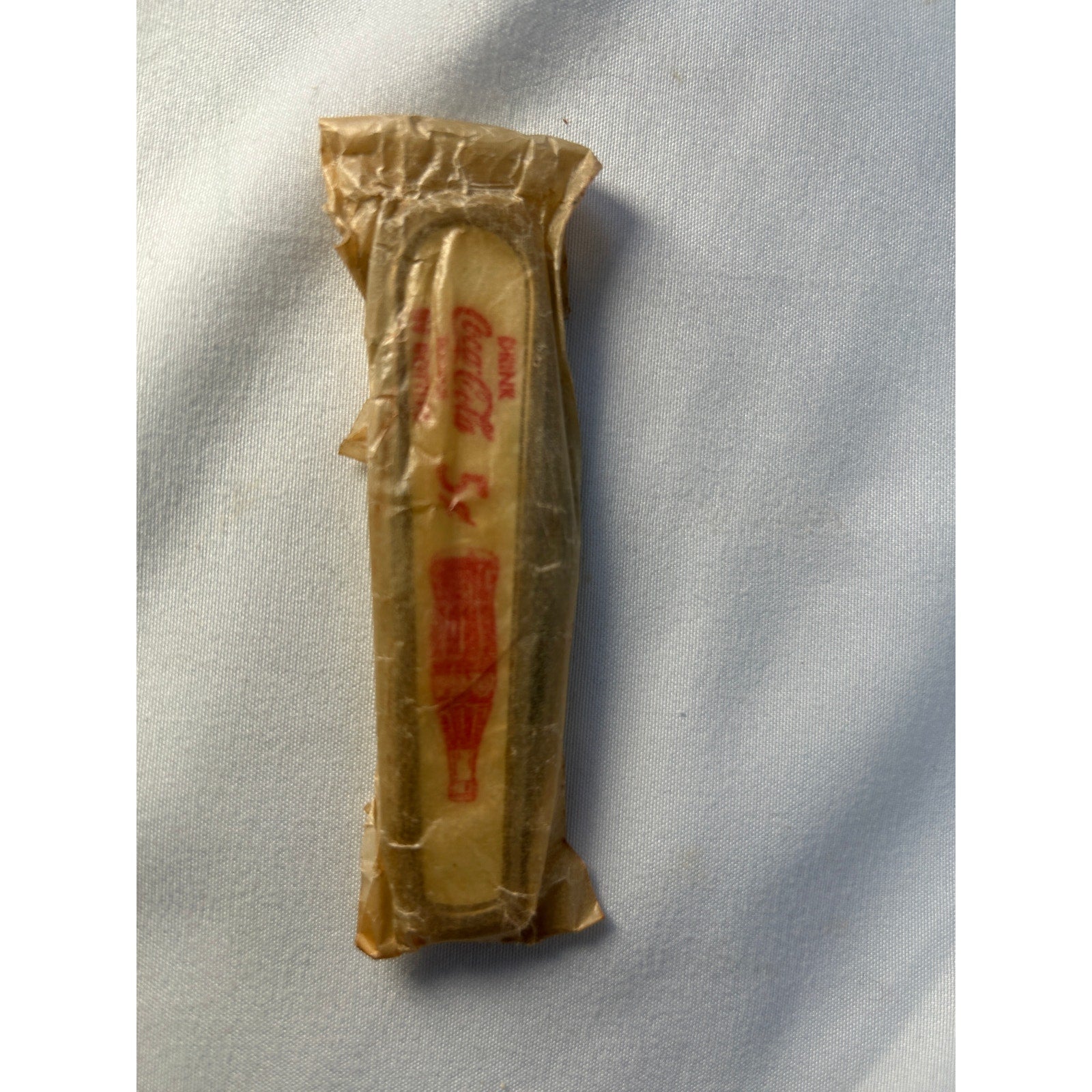 Colonial Coca Cola 5 Cent Advertising Pocket Knife USA w Original Wrapper