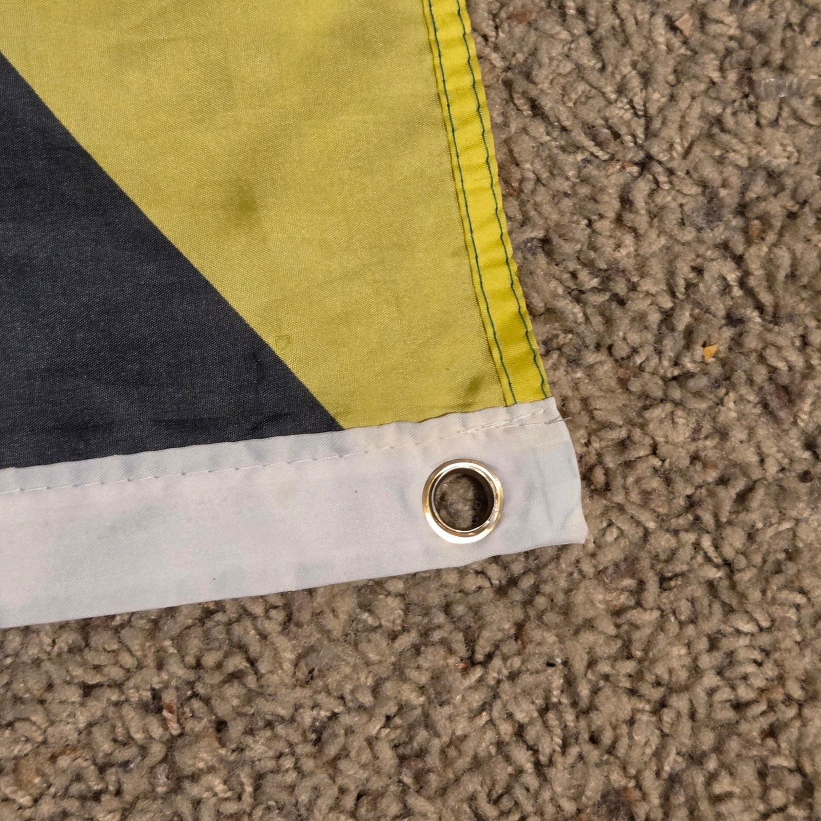Jamaica National Flag 5x3 FT Black Green Gold Banner with Grommets