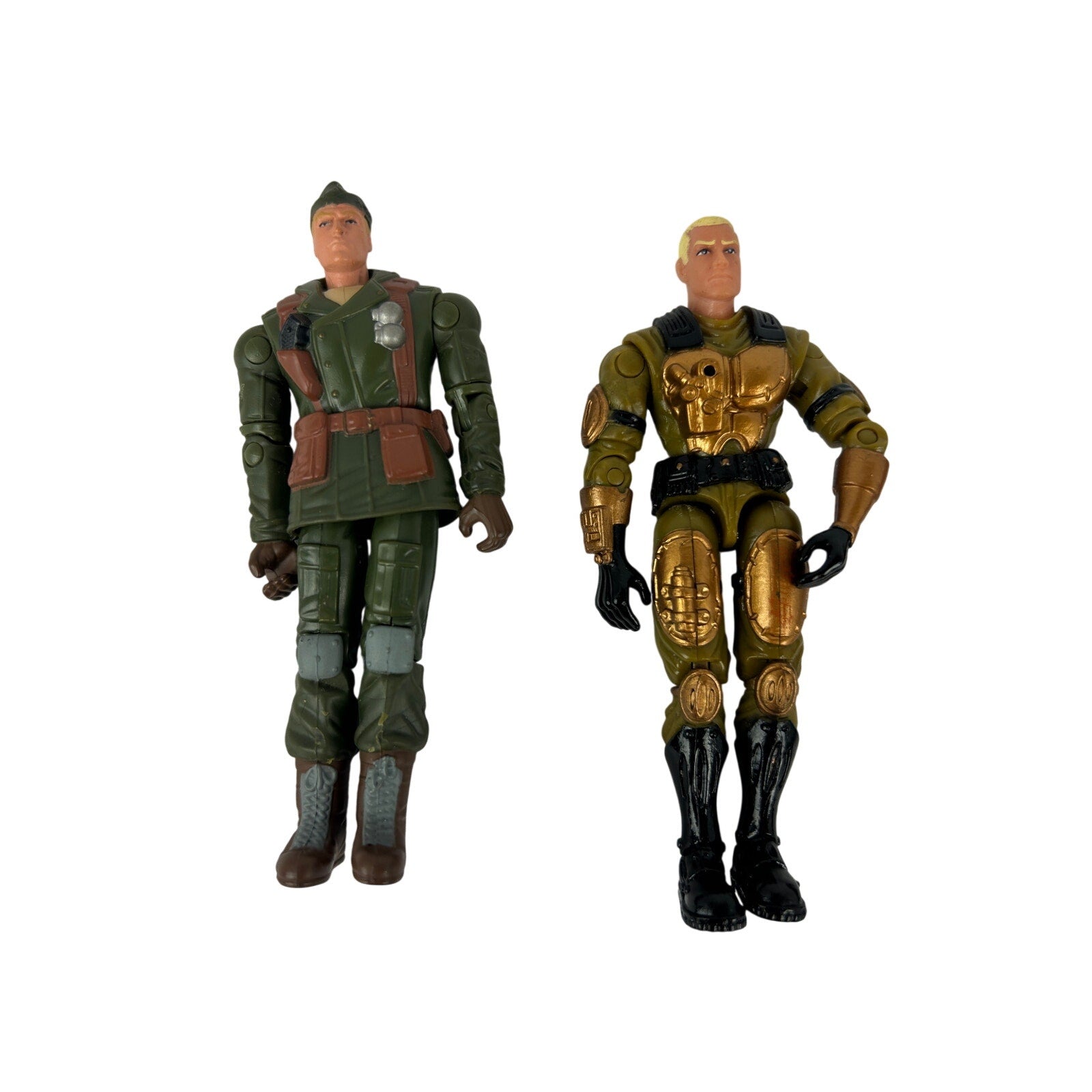 GI Joe 3.75 Figure Lot 8 Duke Stalker Blowtorch Beach Head Hi-Tech