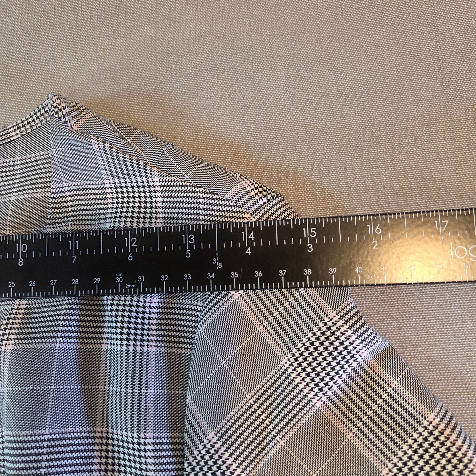 Miss Selfridge Check Plaid Sheath Dress Women’s Size 4 NWT Long Sleeve