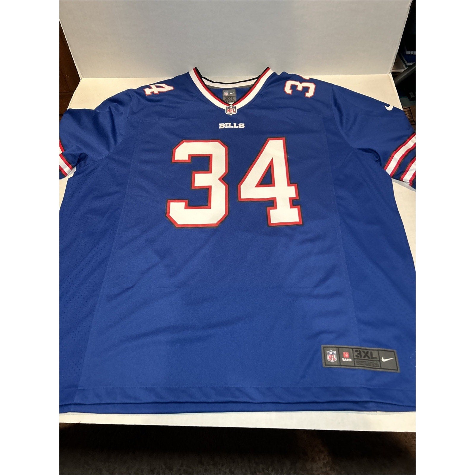 Nike On Field Buffalo Bills #34 Thurman Thomas Jersey 3XL NWT NFL Licensed