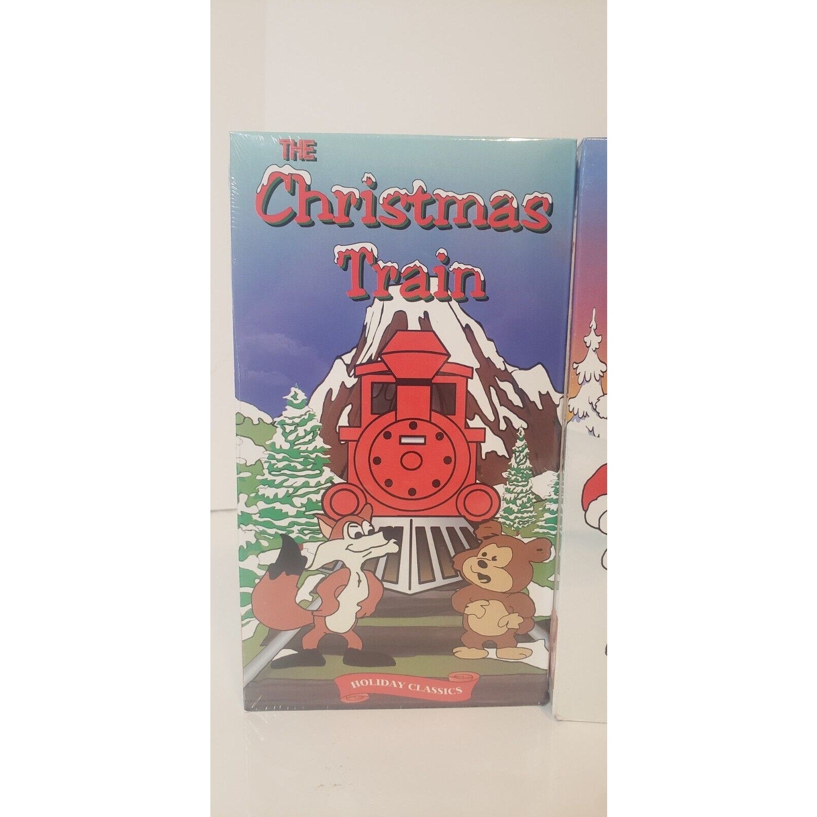 Christmas Kids VHS Lot of 3 - Christmas Train, Santa & 3 Bears, Rudolph NEW