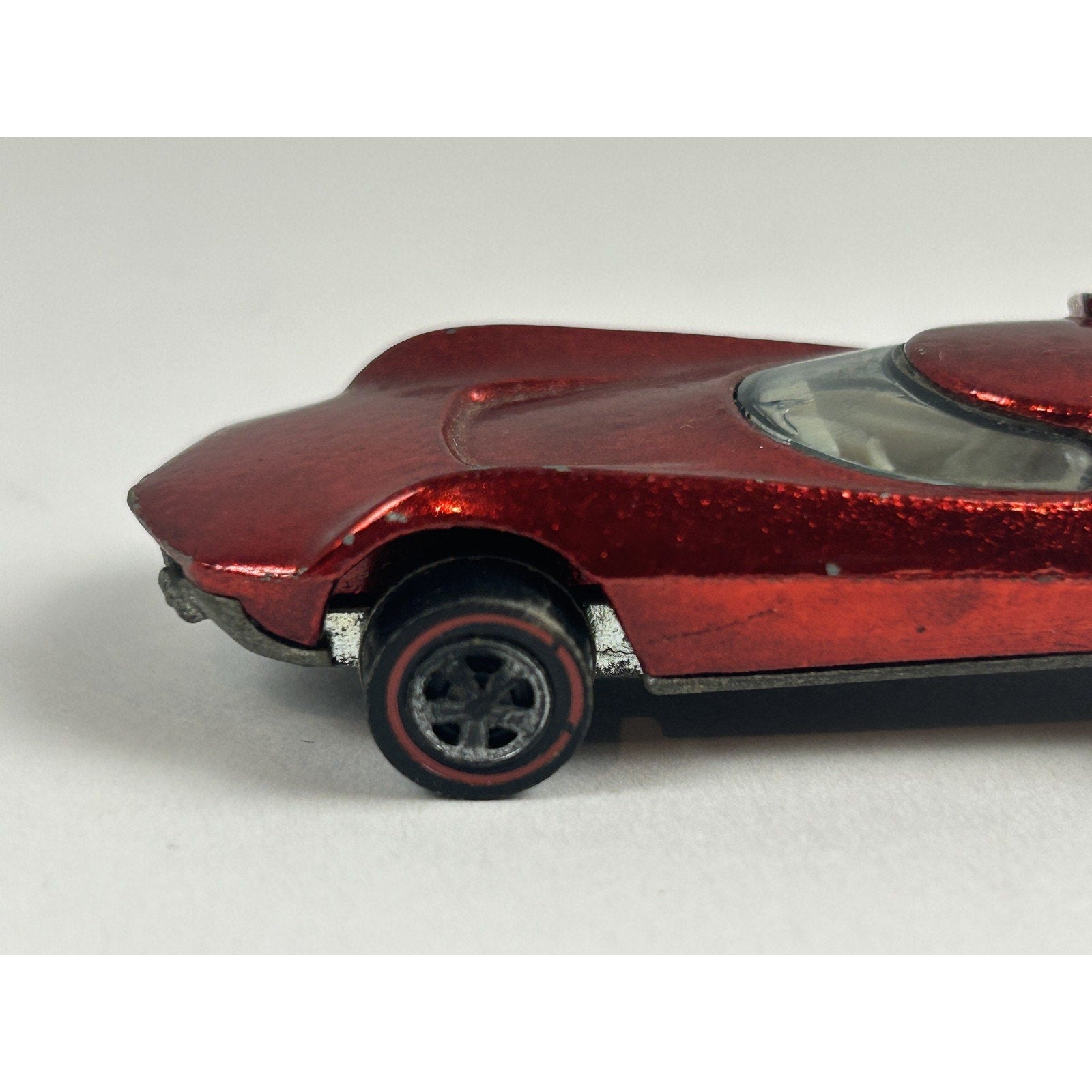Vintage Hot Wheels Redline Turbofire Diecast Car 1969 USA Spectraflame Red