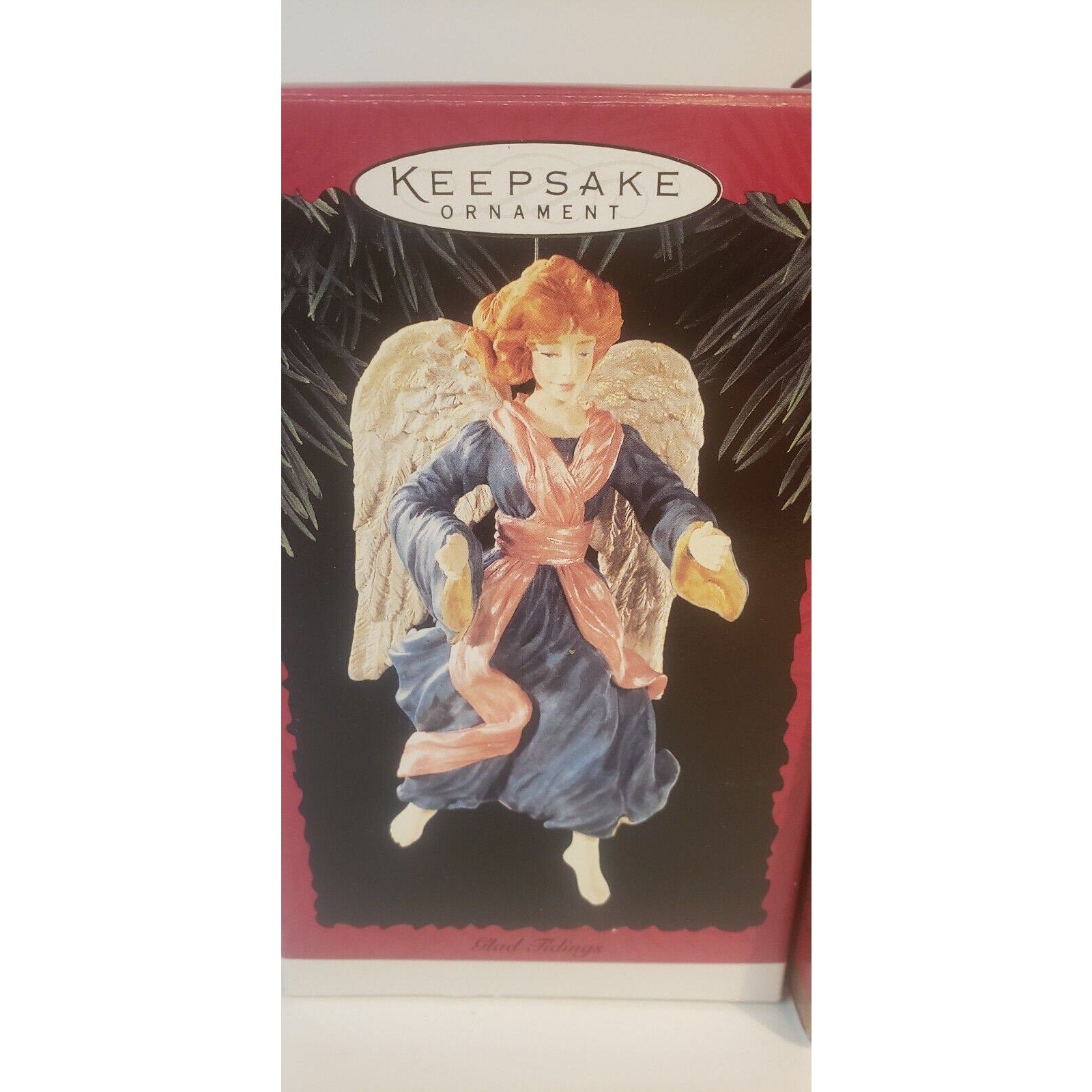 Hallmark Keepsake Ornament lot of 2 - Graceful Glory & Glad Tidings Angels