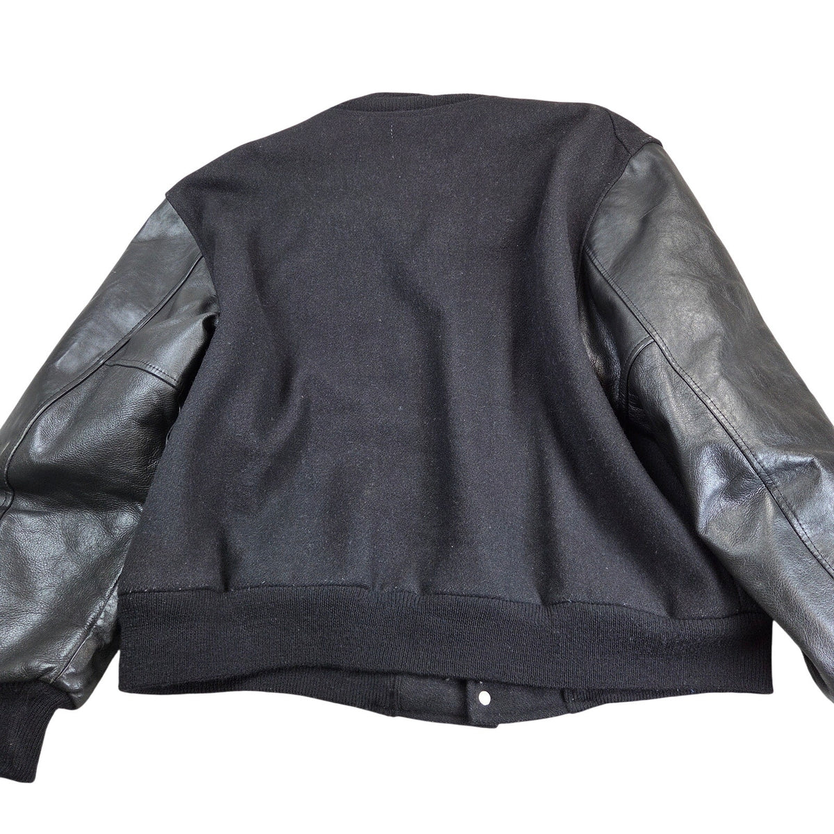 Vintage 1996 Butwin Cruisin' To The Lakes Varsity Leather Wool Jacket XL