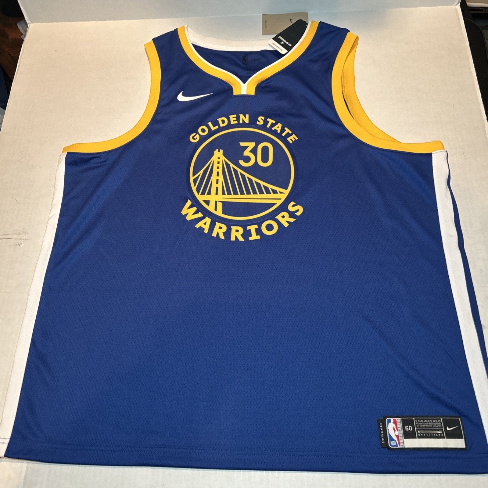 Steph Curry #30 Golden State Warriors- Nike Basketball Jersey - Size 3XL