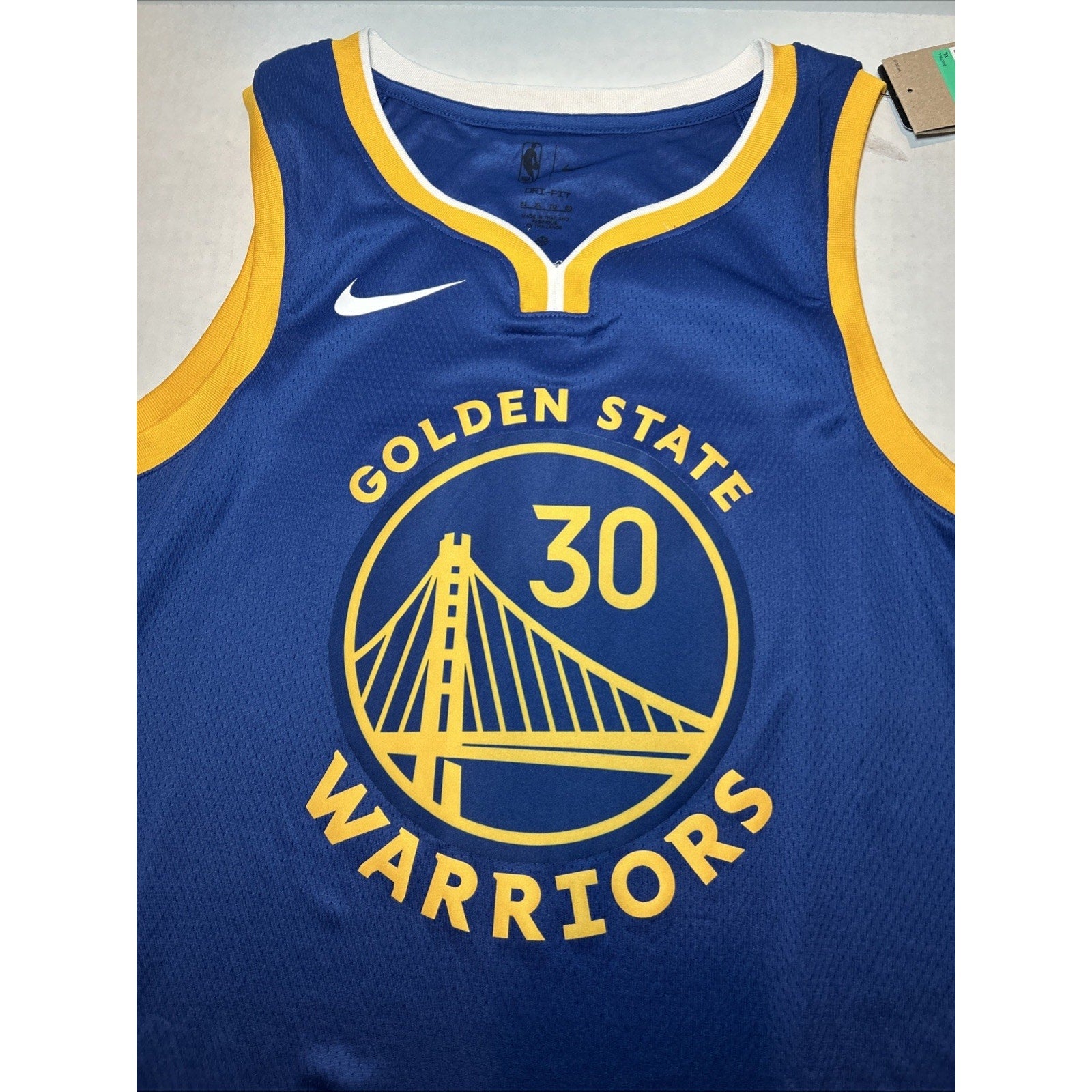 Steph Curry #30 Warriors Nike Jersey XL NBA NWT Icon Edition Basketball