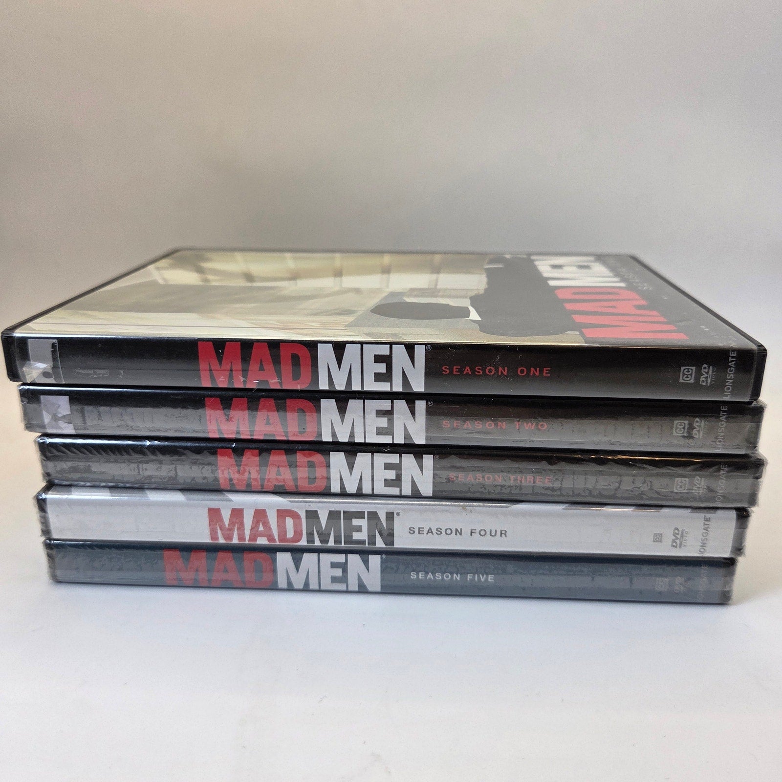 Mad Men Complete Seasons 1 2 3 4 5 DVD Collection Lot AMC Lionsgate