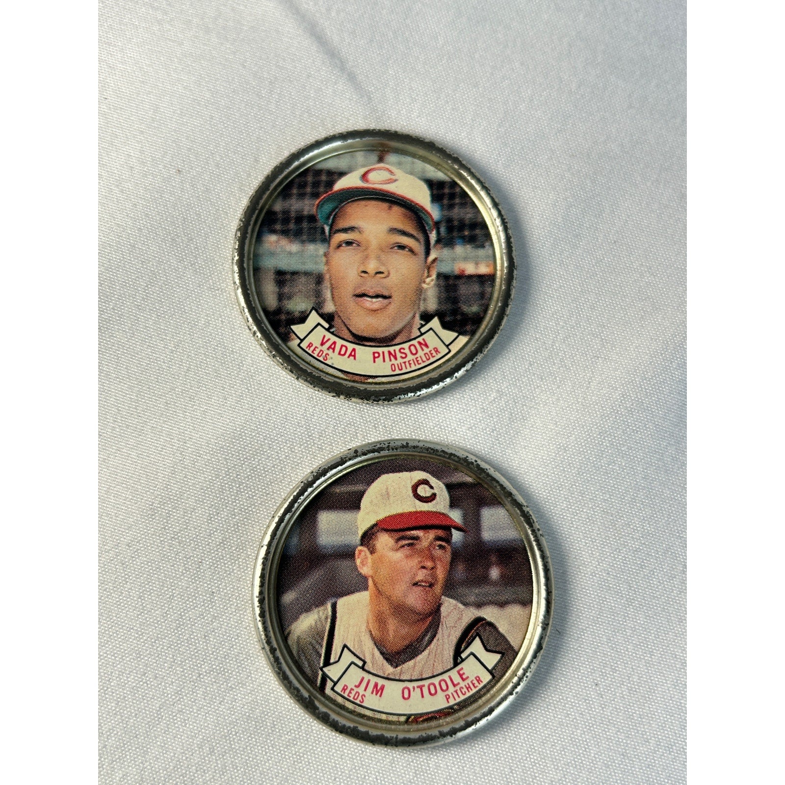 1964 Topps Baseball Coin Lot Frank Robinson V Pinson J. O’Toole  Cincinnati Reds