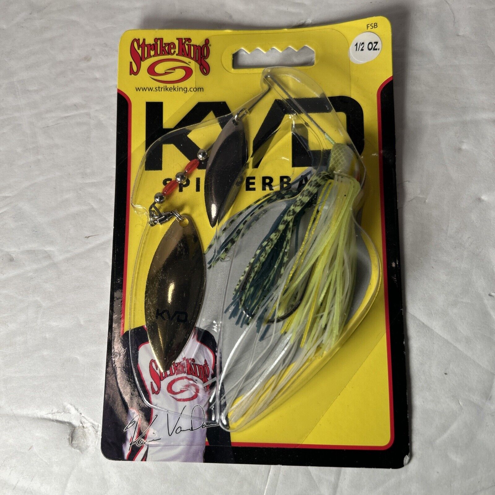 Strike King KVD Spinnerbait FSB12WW-538SG
