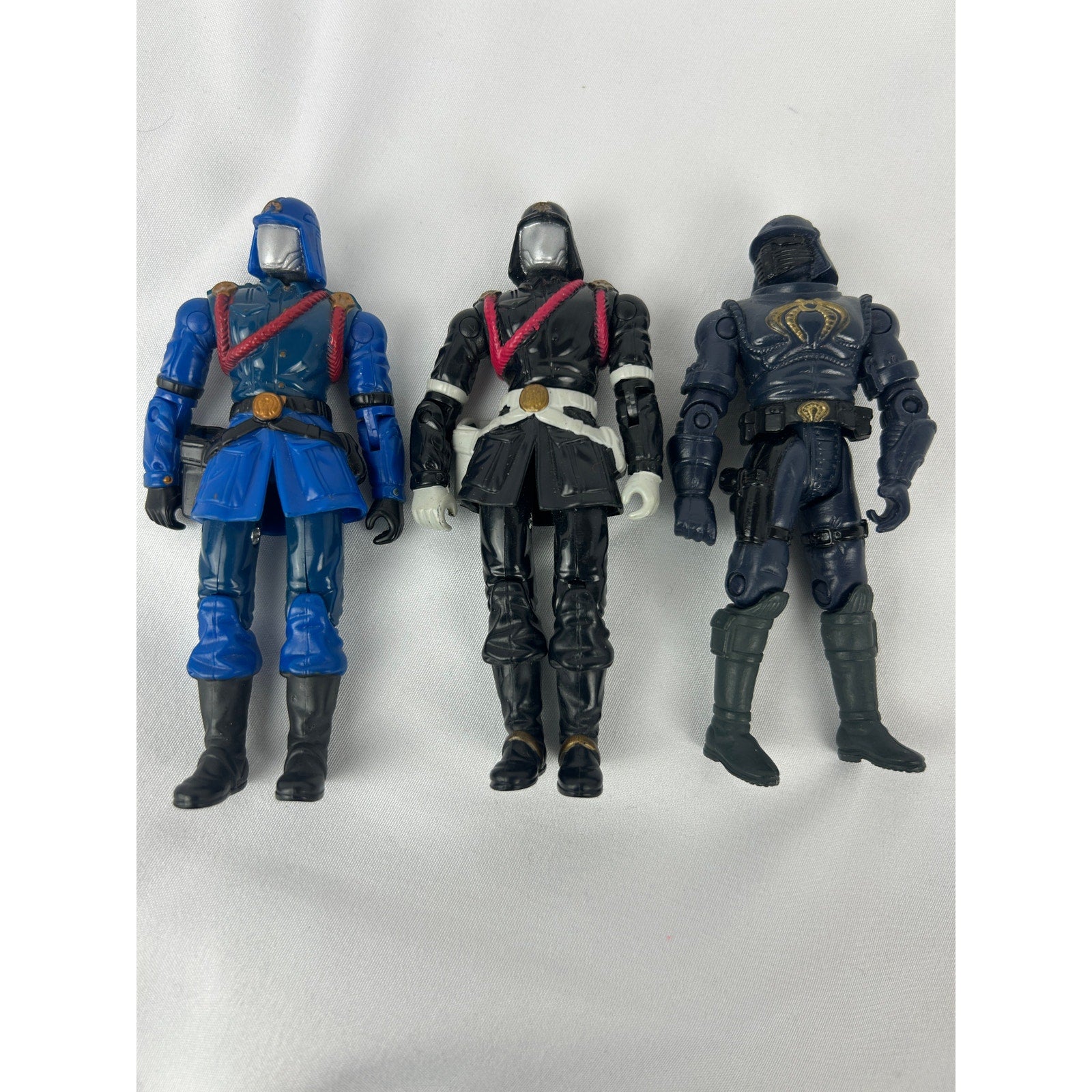 GI Joe Cobra Commander Figure Lot Neo Viper Baroness C.L.A.W.S.