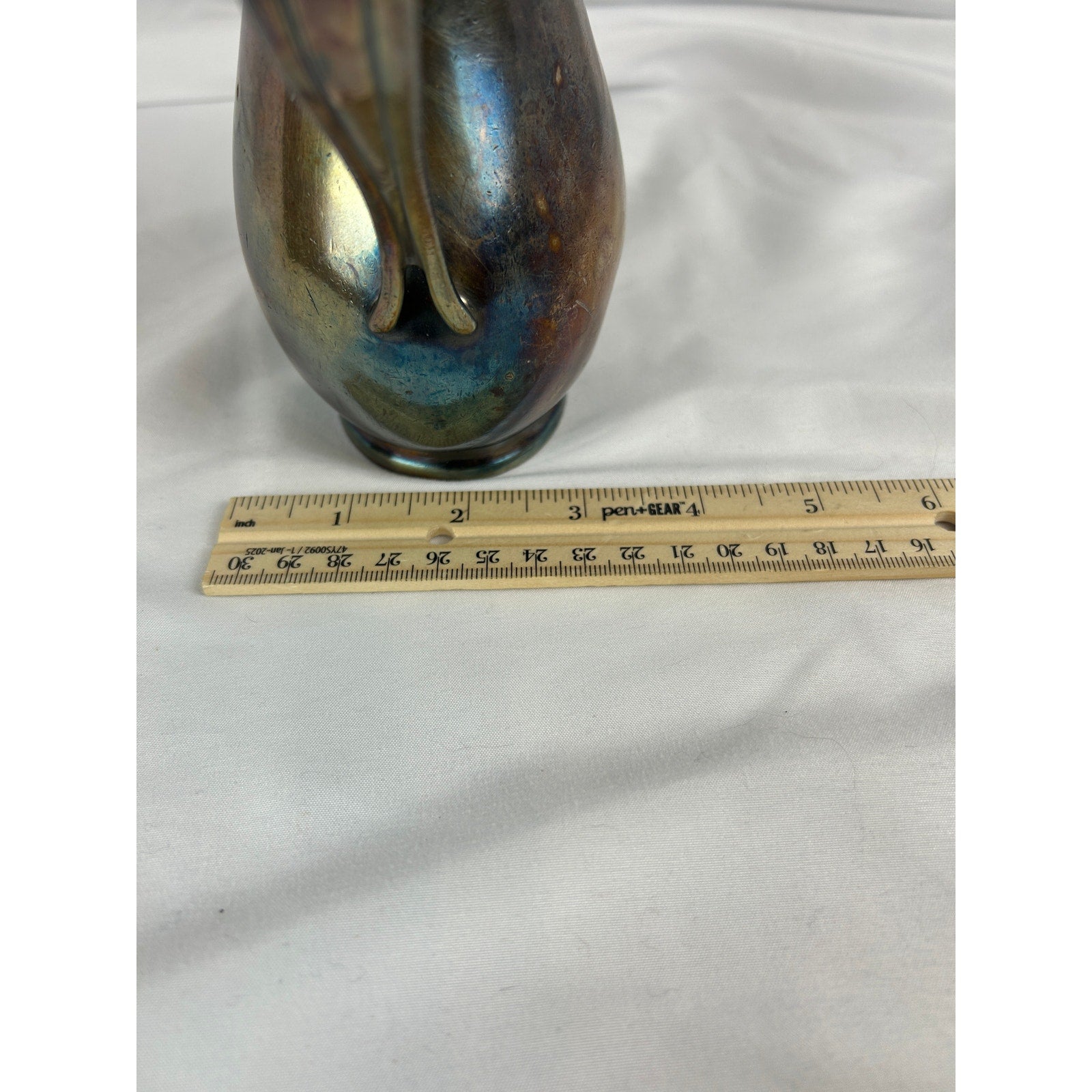 Vintage Reed Barton USN Silver Soldered Creamer Pitcher 3610 Navy