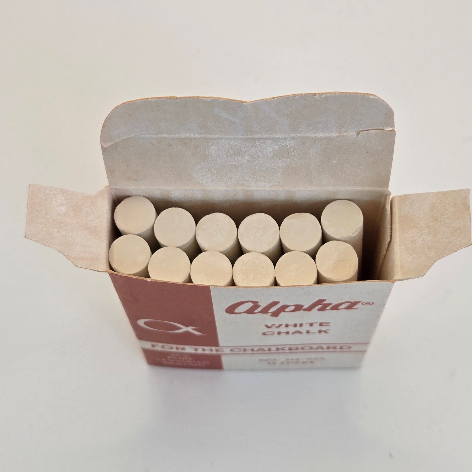 Vintage Chalkboard Chalk Lot – Alpha & Weber Costello Israel – 4 Boxes Unused