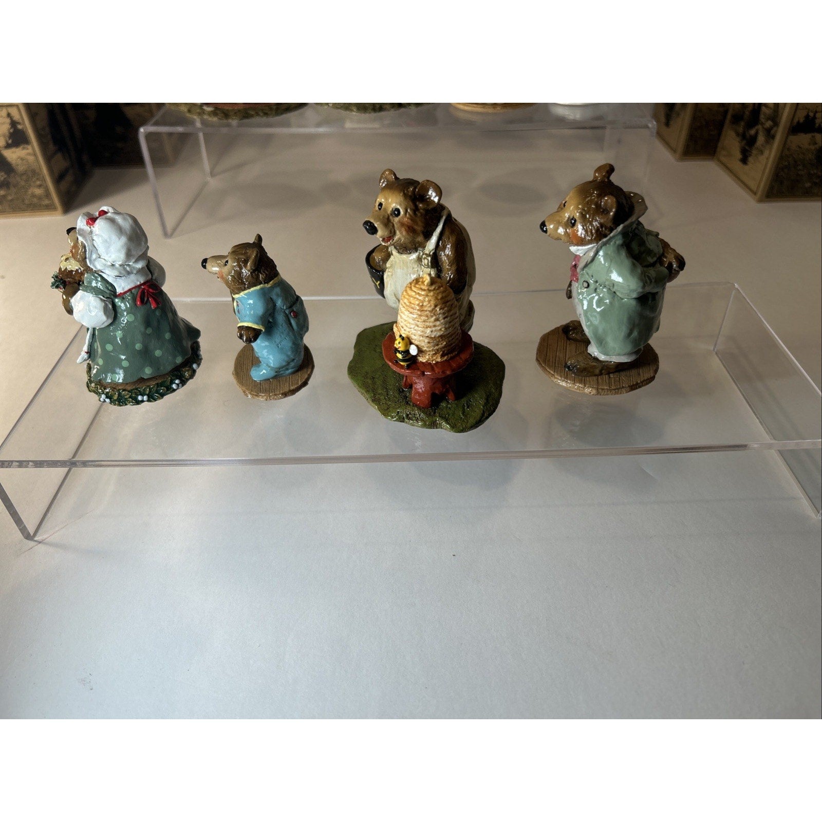 Wee Forest Folk Bear Collection BB-1–BB-16 + Wedding Bear T-09 Retired