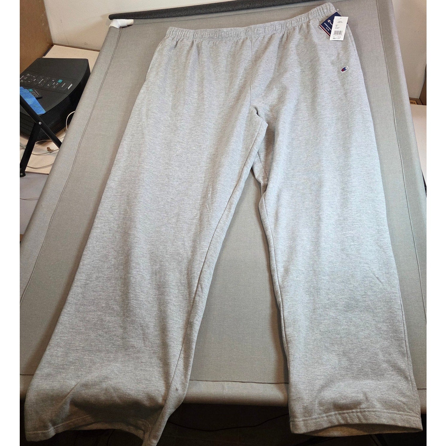 Champion Athleticwear Gray Sweatpants 4XLT NWT Drawstring Hole Flaw
