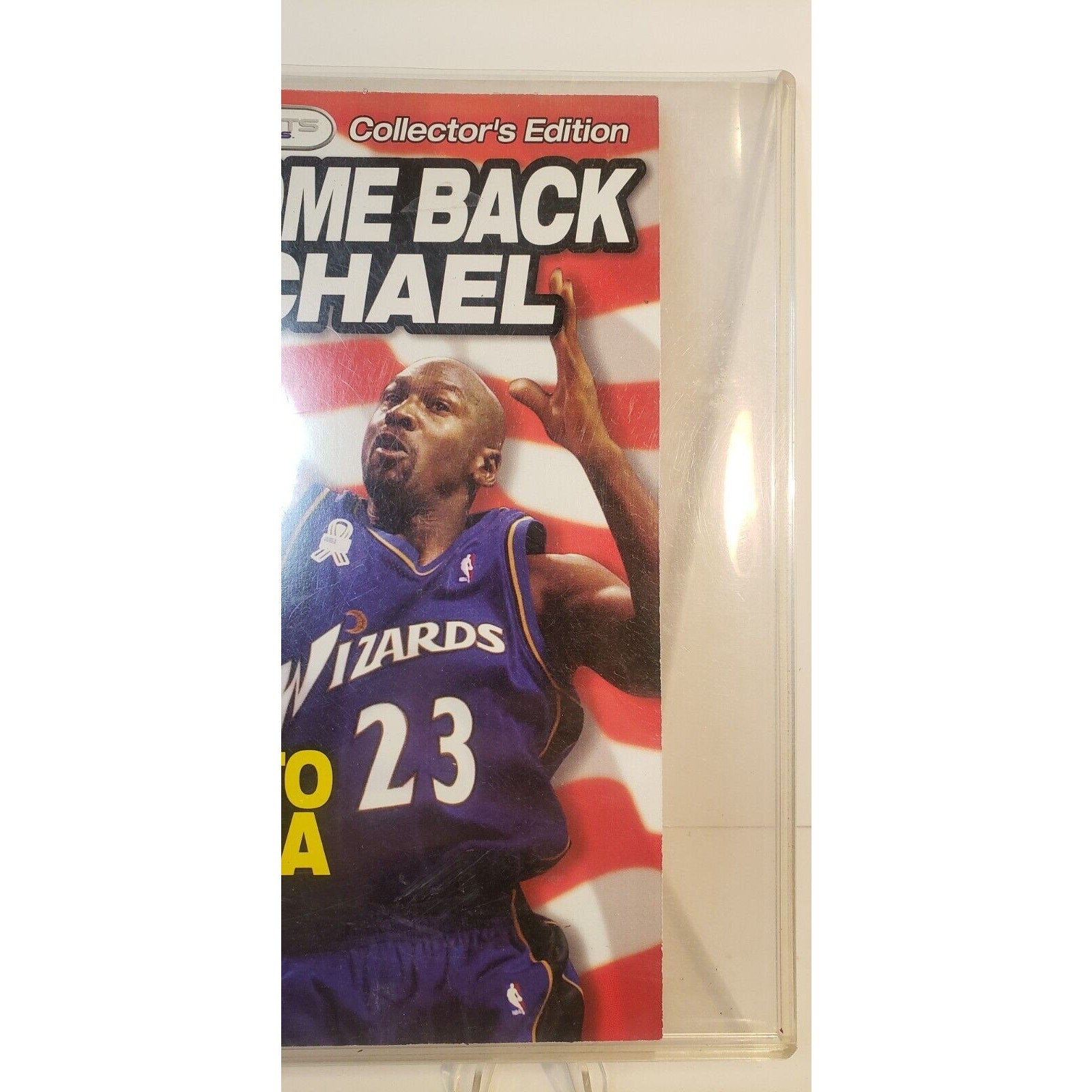 2001 Entertainment Sports Collector’s Ed. Welcome Back Michael Jordan Magazine