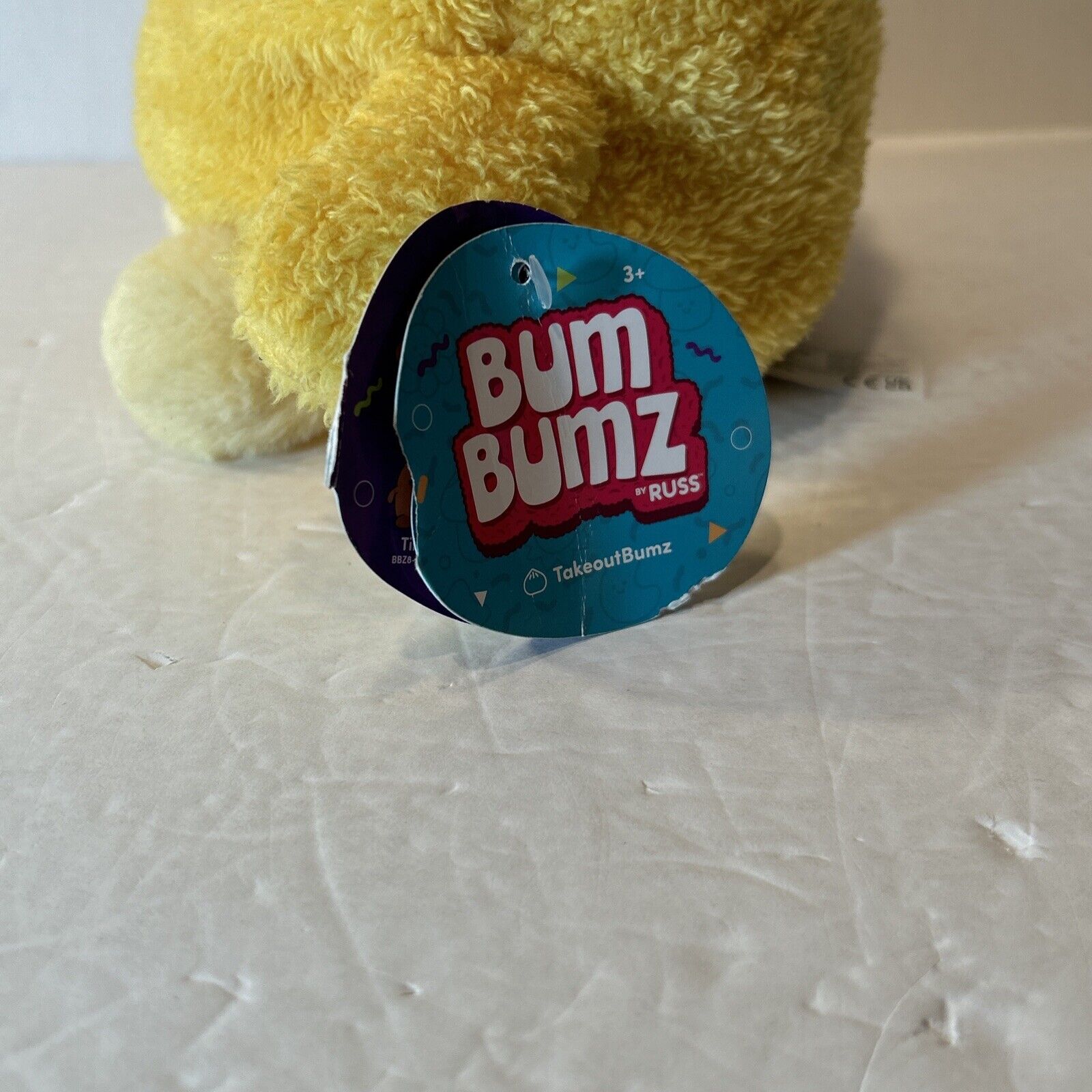 Bum Bumz Dylan The Dumpling 7" TakeoutBumz Plush NWT Russ Kellytoy NEW