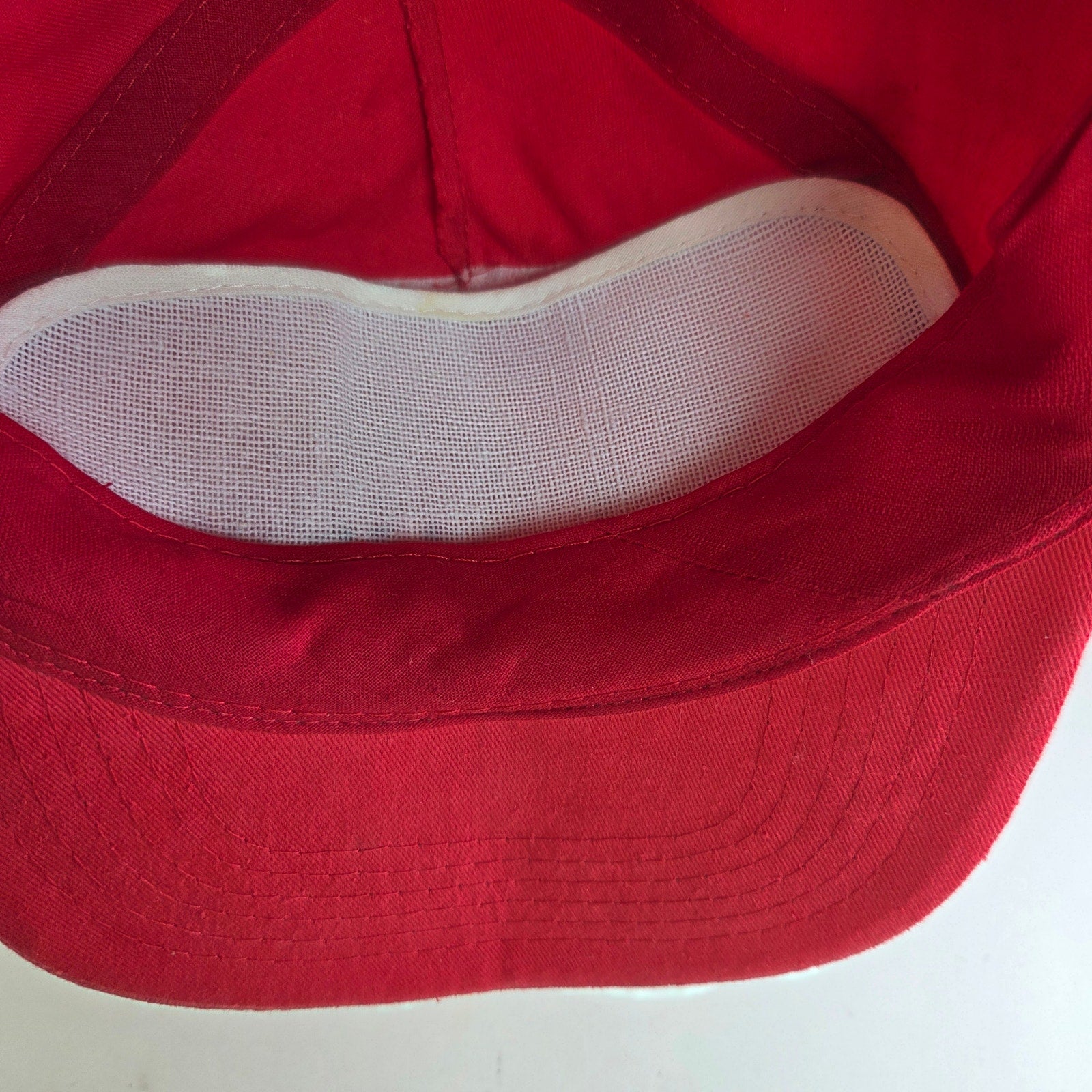 Vintage Adidas HOO'S #1 Red Snapback Rope Hat Ama Pro Philippines 80s 90s