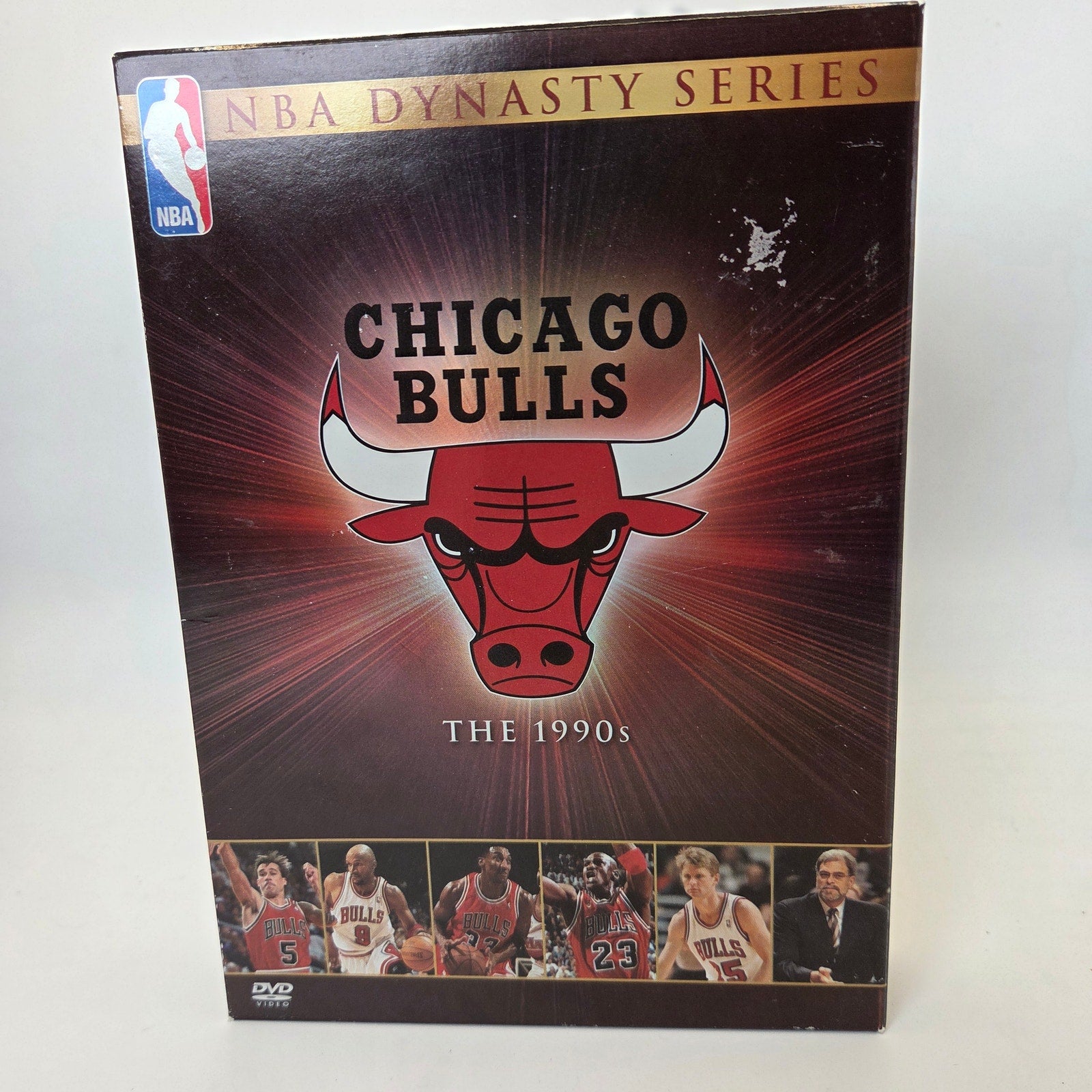 NBA Dynasty Series Chicago Bulls The 1990s 4 Disc DVD Set Jordan Pippen