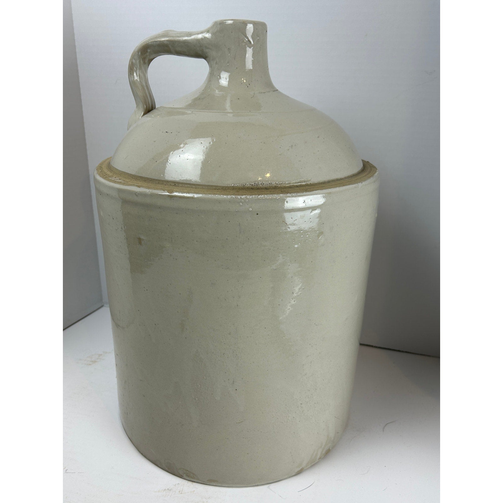 Red Wing Union Stoneware 5-Gallon Jug with Red Wing and Cobalt “5” Mark