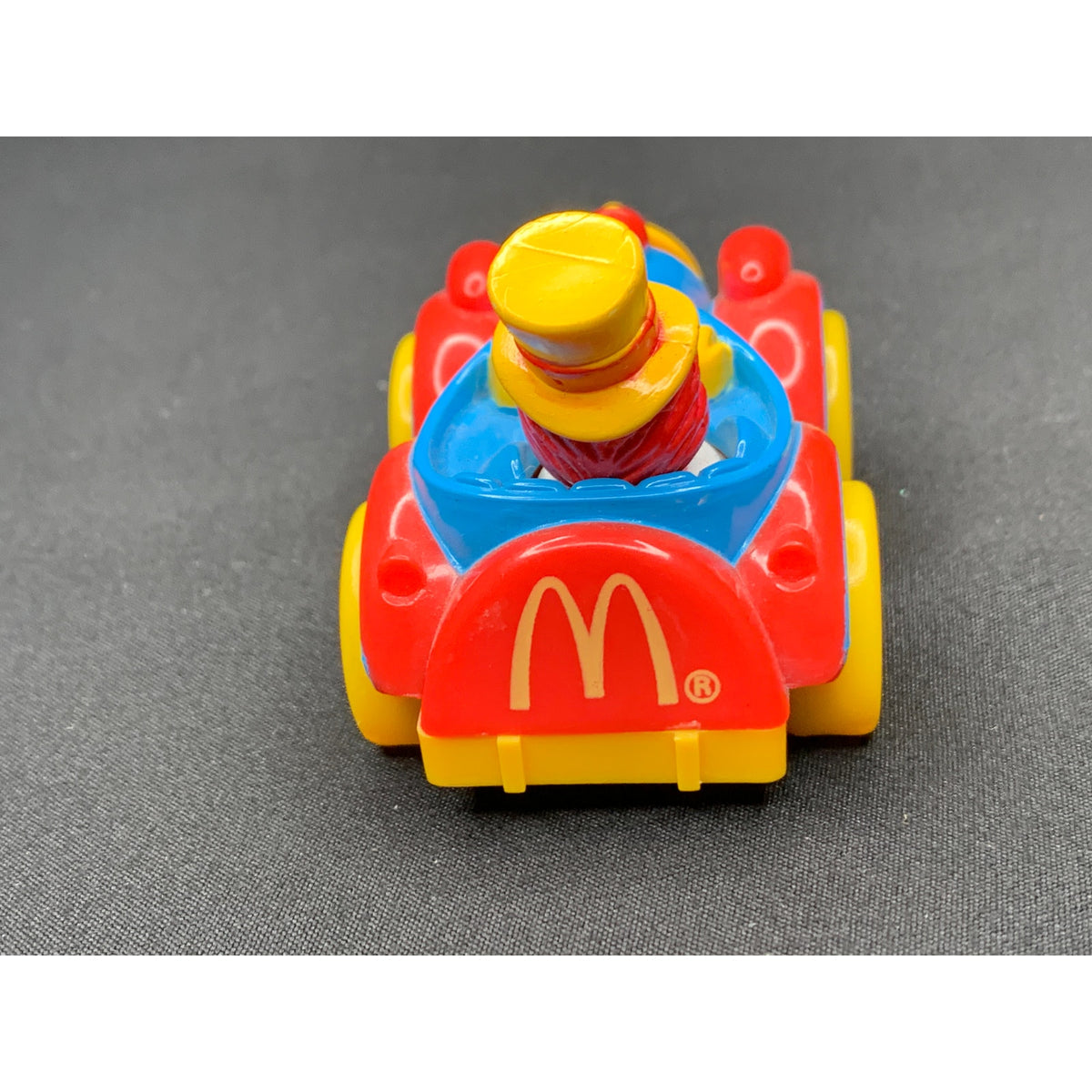 Vintage 1989 McDonald's Ronald McDonald Circus Parade Car Moving Happy Meal Toy