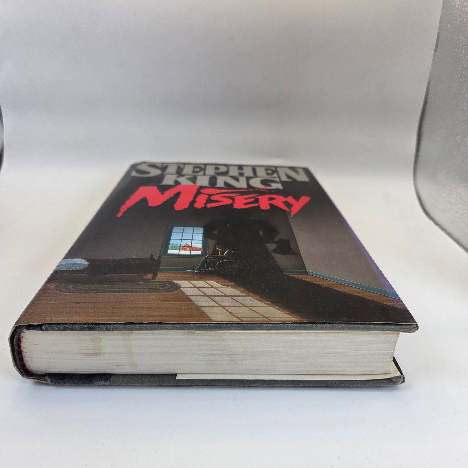 Stephen King Misery 1987 First Edition Hardcover Viking DJ $18.95 Unclipped