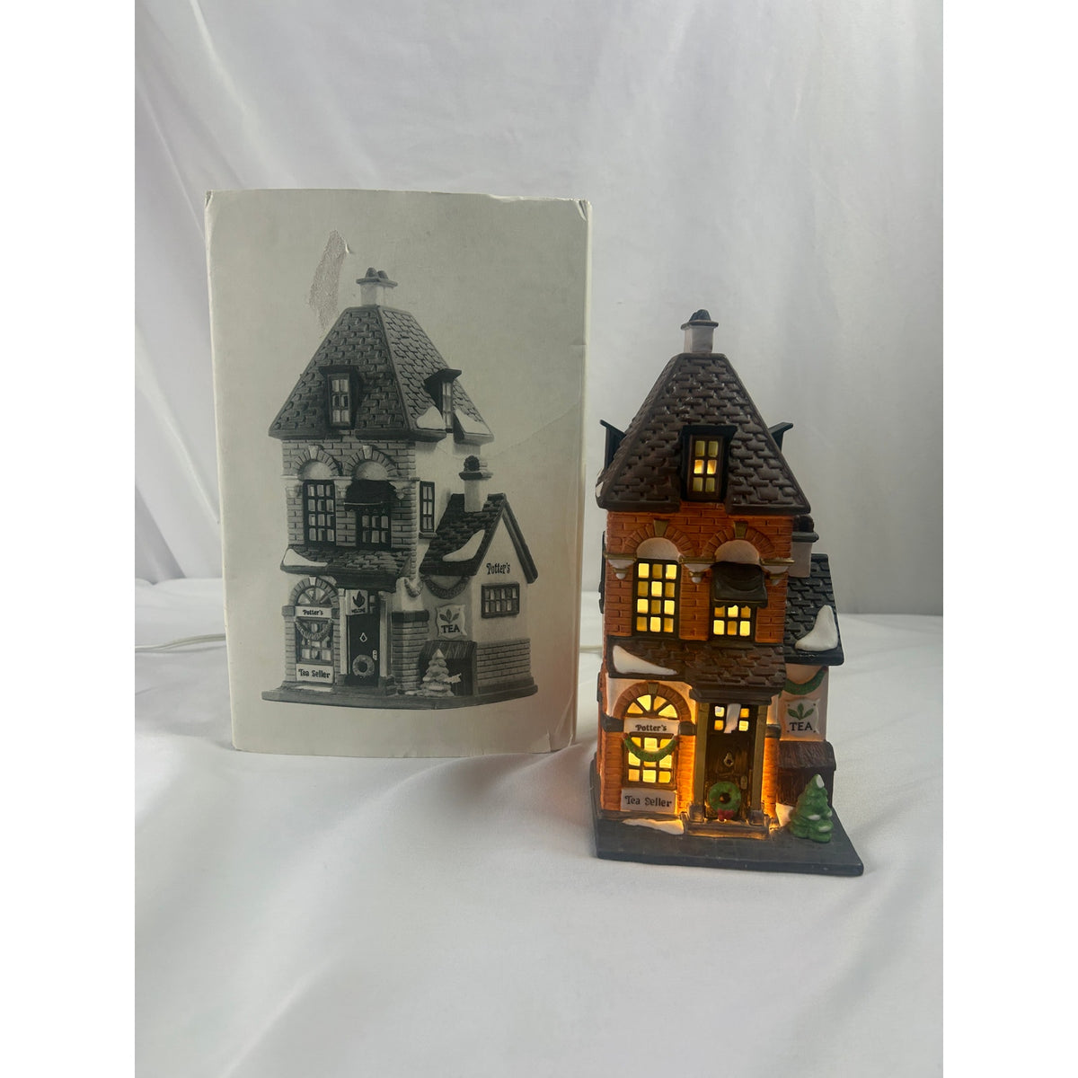 Department 56 Potter's Tea Seller 58808 Christmas In The City 1993 Retired