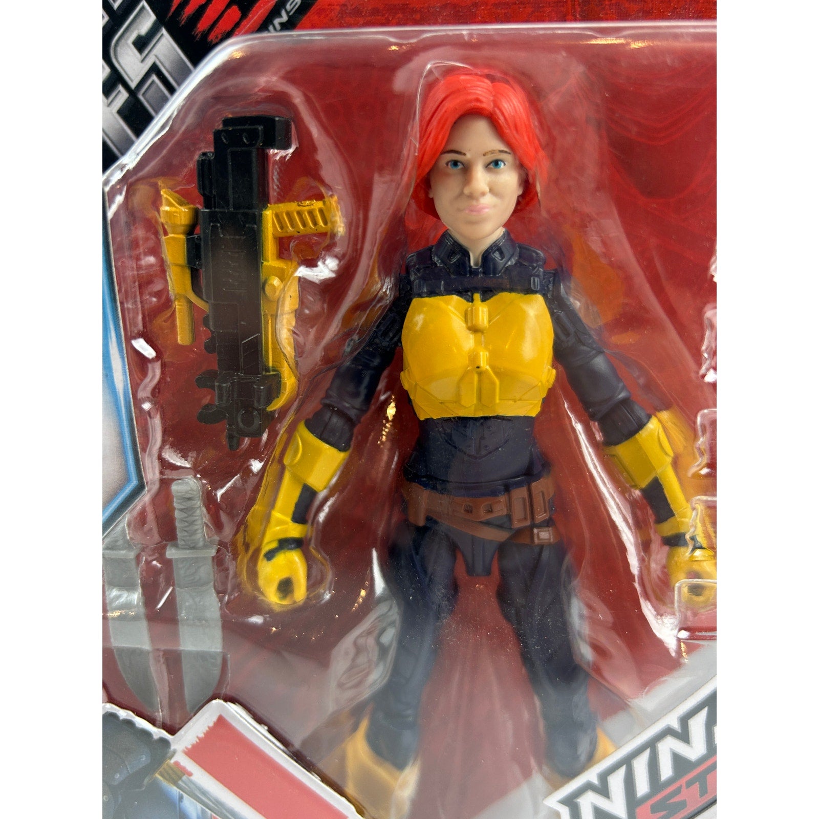 GI Joe Origins Ninja Strike Lot of 4 Storm Shadow Red Ninja Scarlett