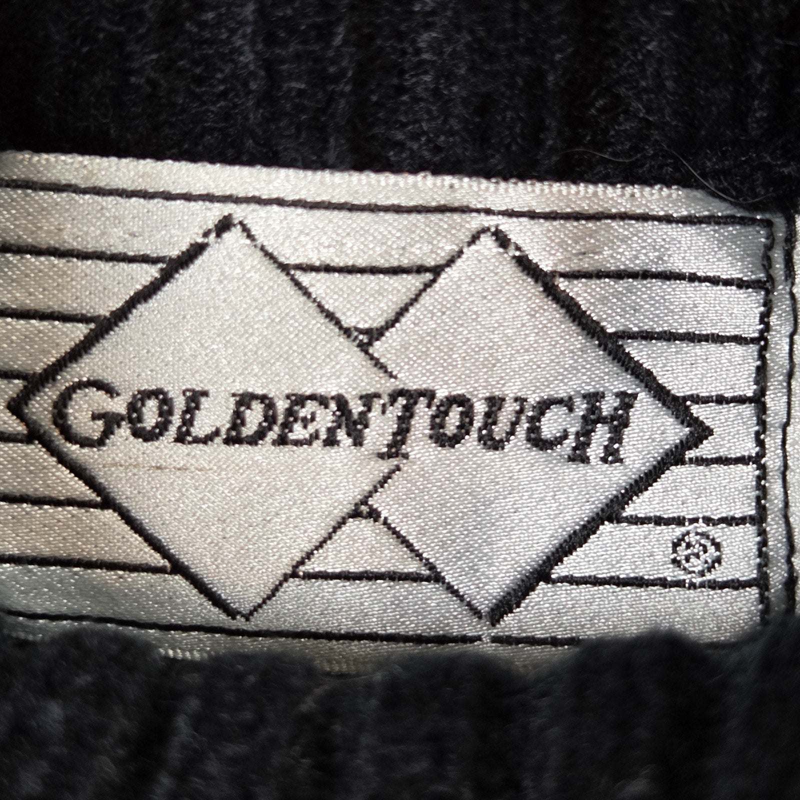 Golden Touch Puppy Sweater Womens L Take Me Home Dog Patch Knit Vintage