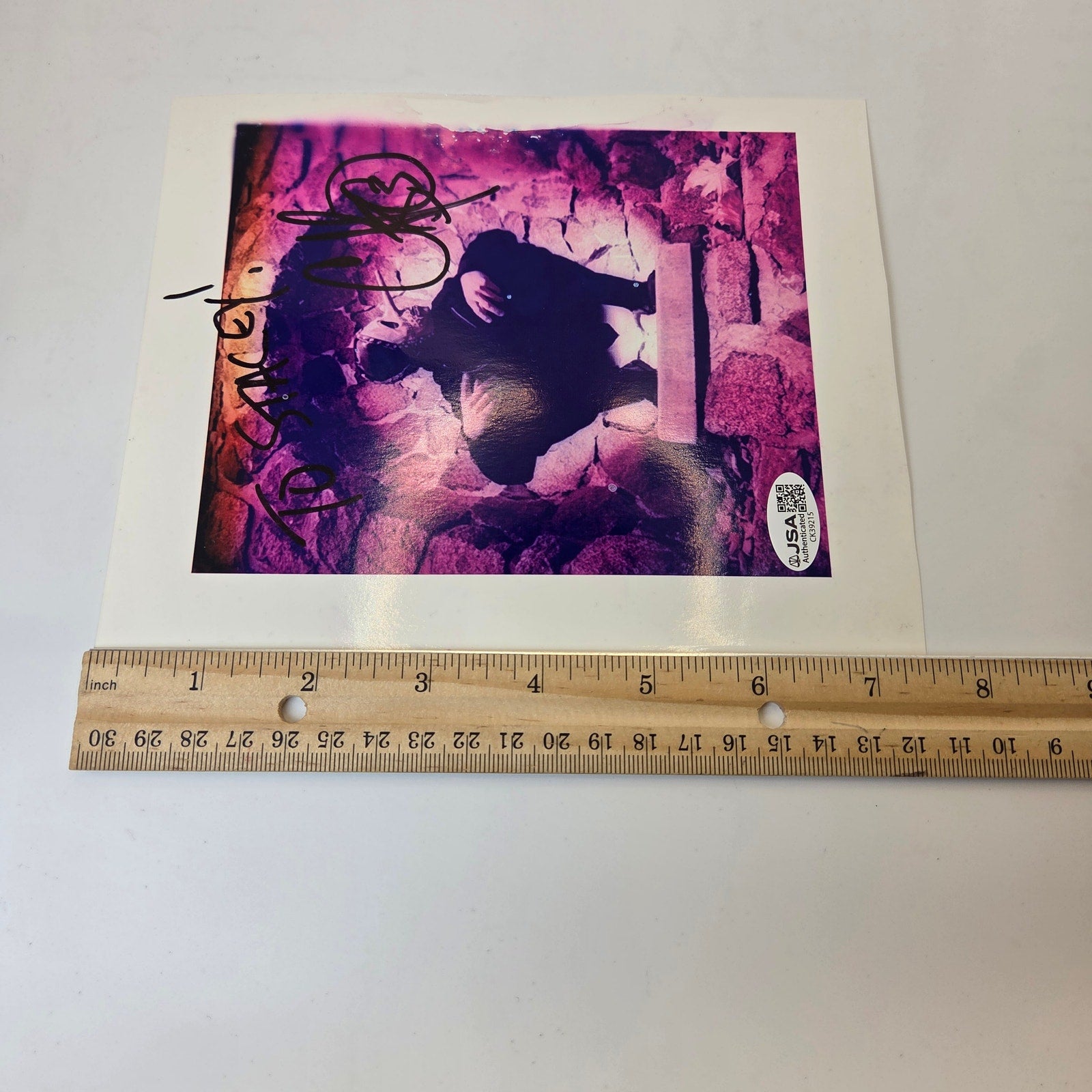 Craig Jones Slipknot Signed Personalized 6x8 Photo JSA Auto CK39215 Rare