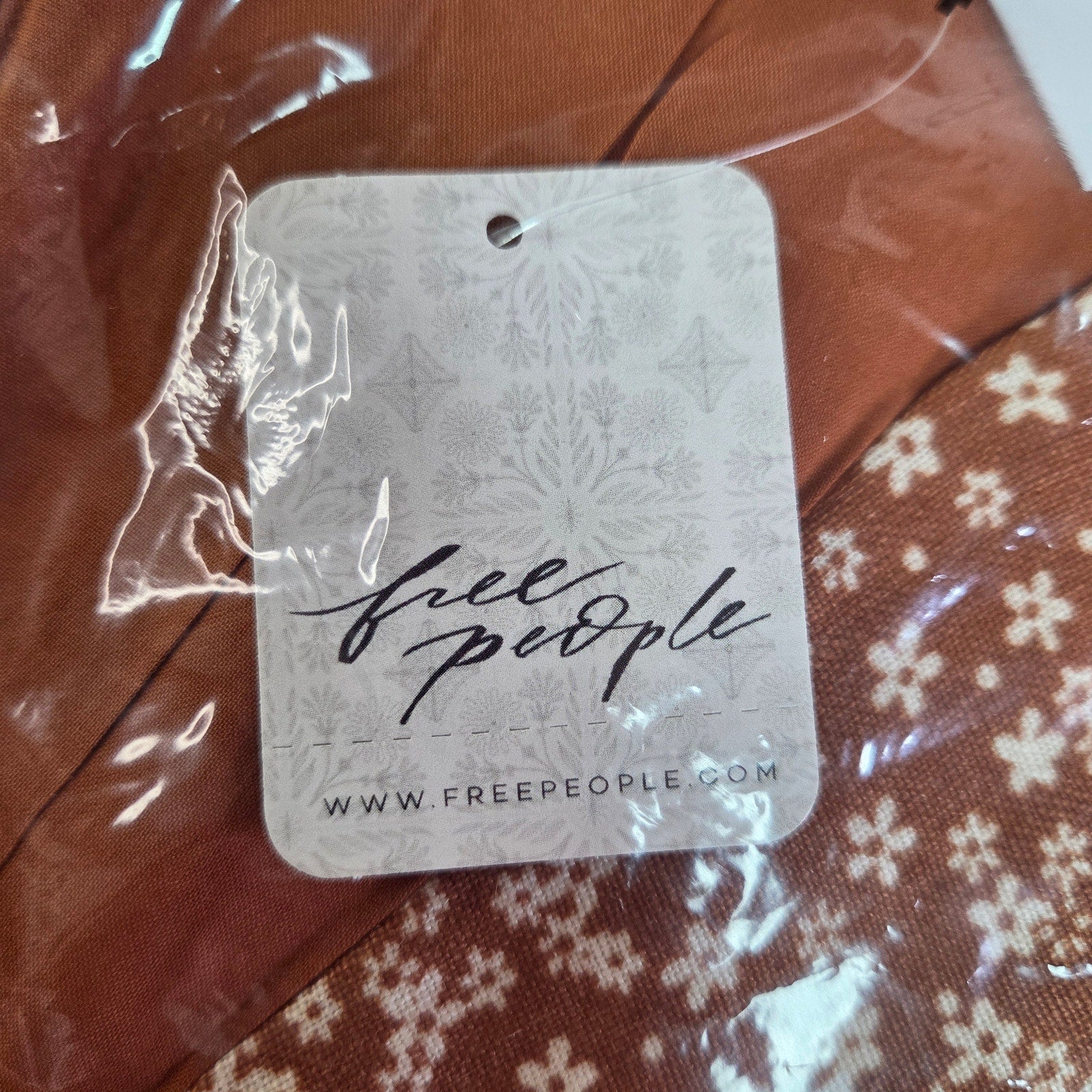 Free People Maggie Linen Suit Toffee Combo Size 4 NWT – 2‑Piece Set