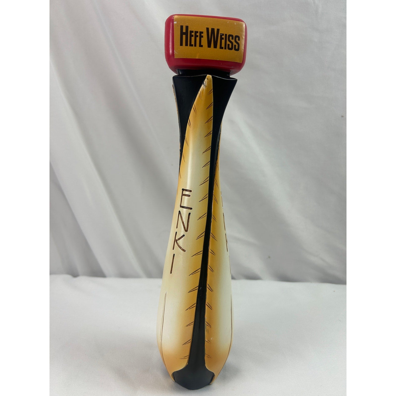 ENKI Hootenanny Hefe Weiss Beer Tap Handle Minnesota Brewing 10.5in Wheat Ale