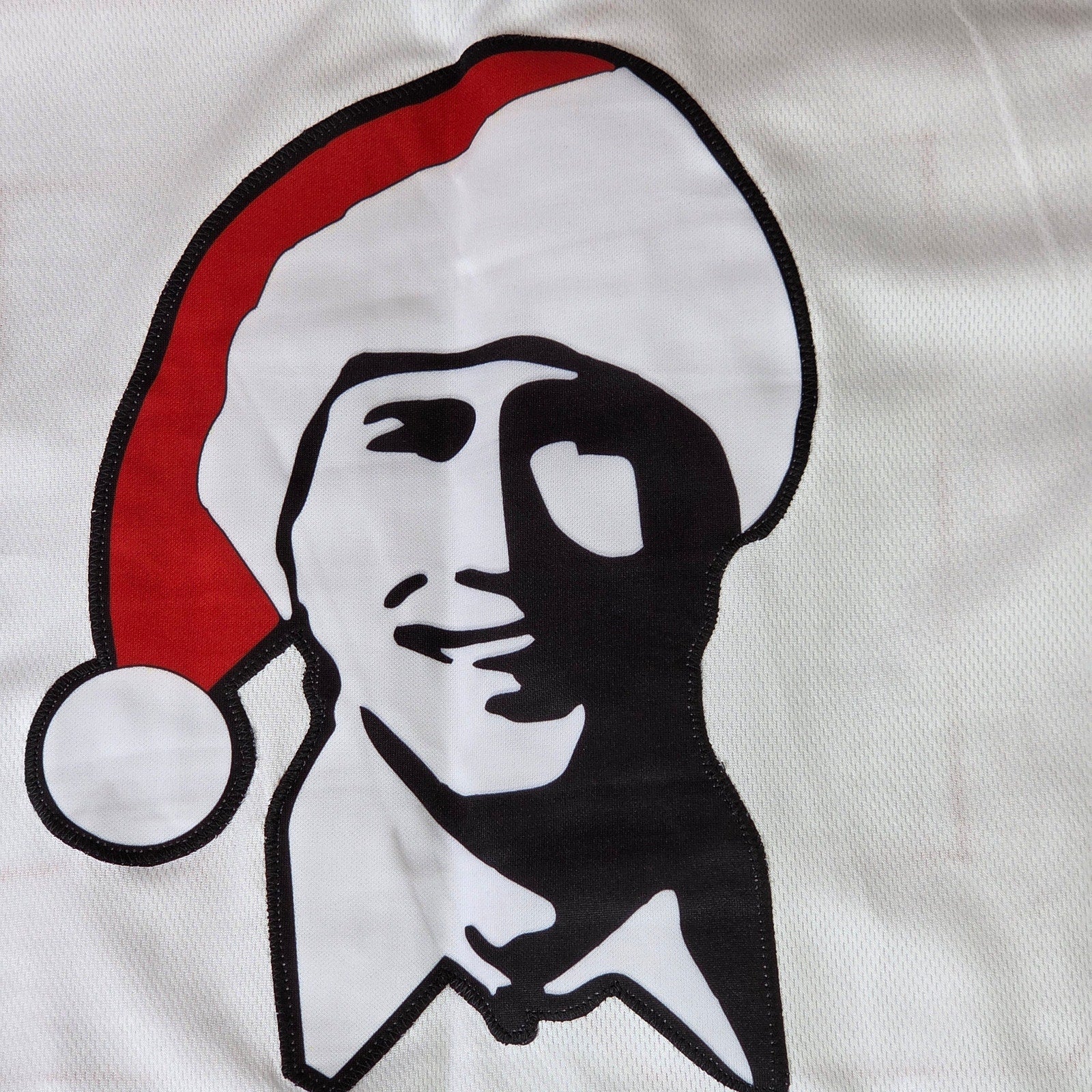 Chevy Chase Autographed Griswold Blackhawks Custom Hockey Jersey JSA Certified