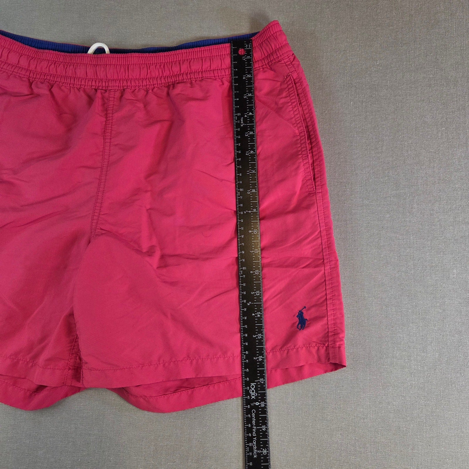 Polo Ralph Lauren Pink Swim Trunks Men’s L Nylon Mesh Lining Taiwan